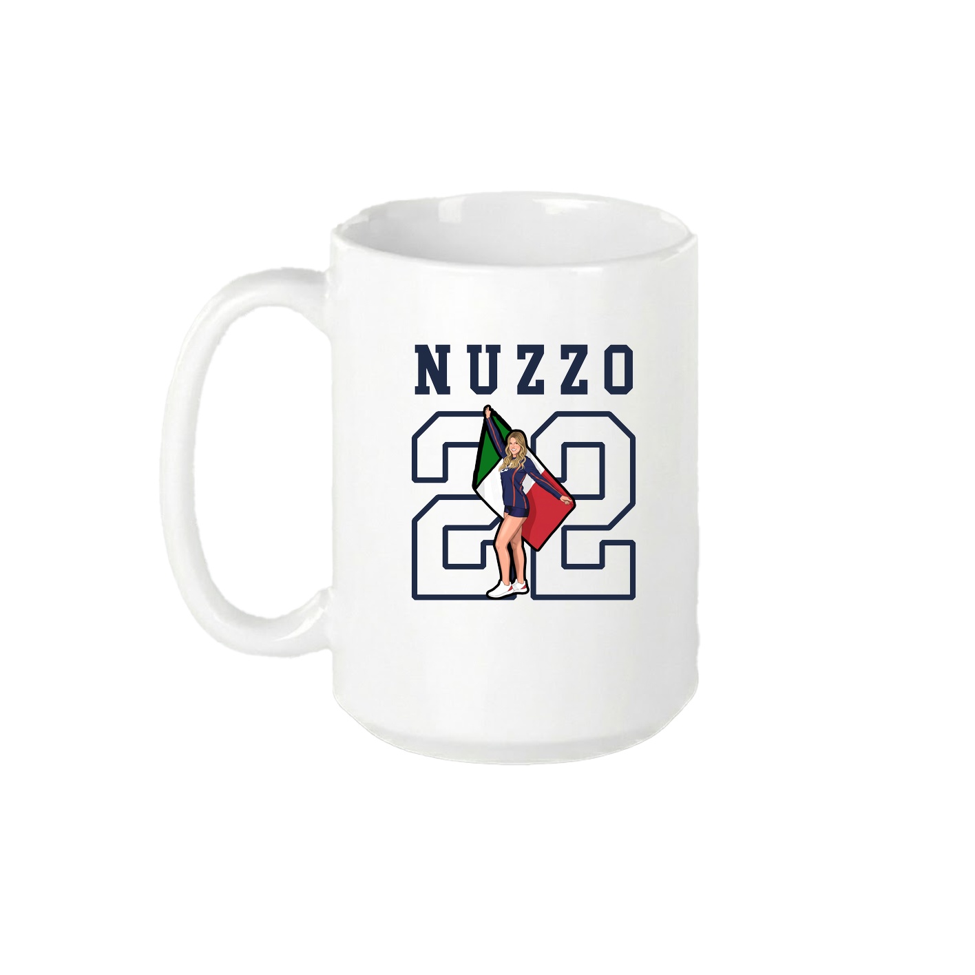 15oz Coffee Mug — Shirsey in White