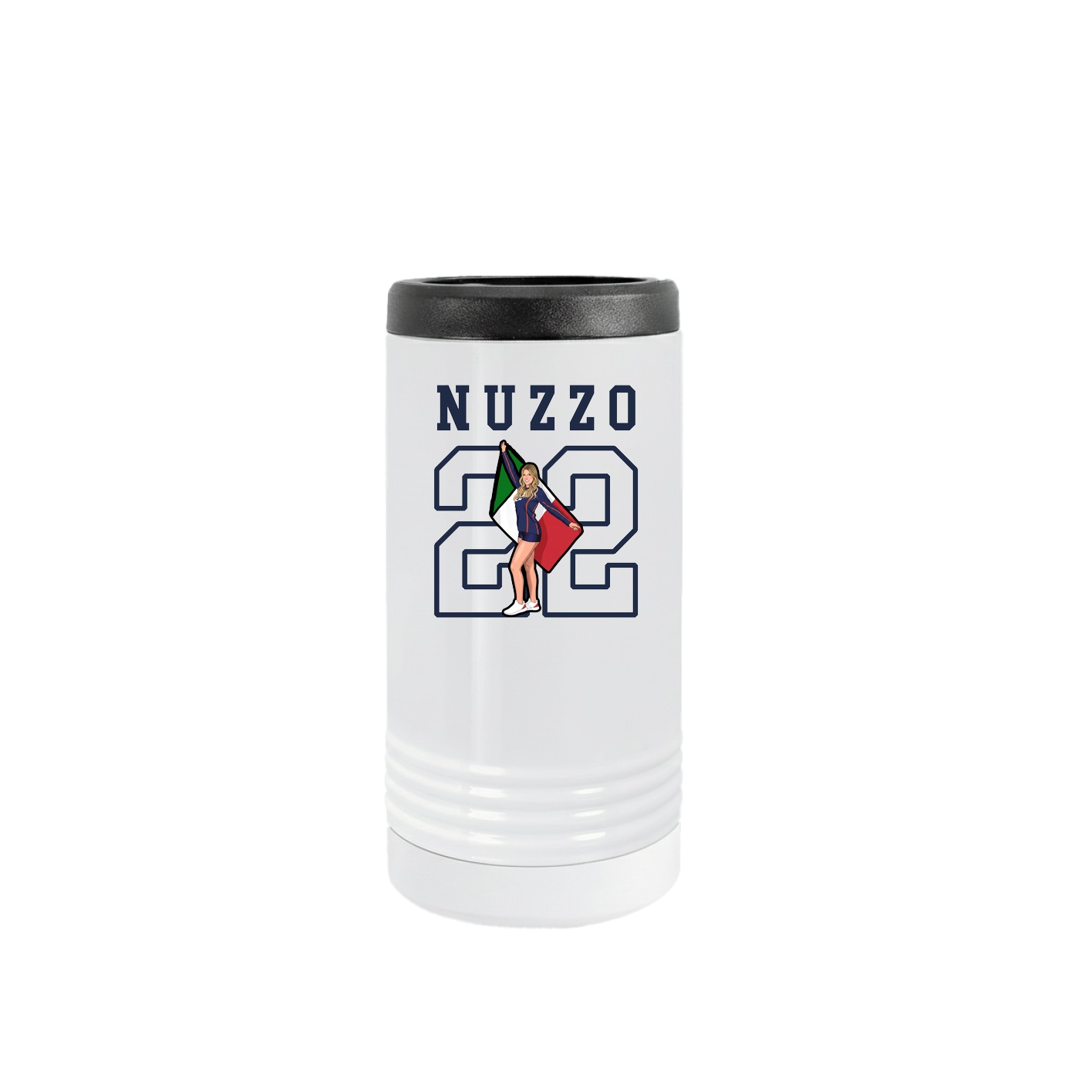 Slim Beverage Holder — Shirsey in White