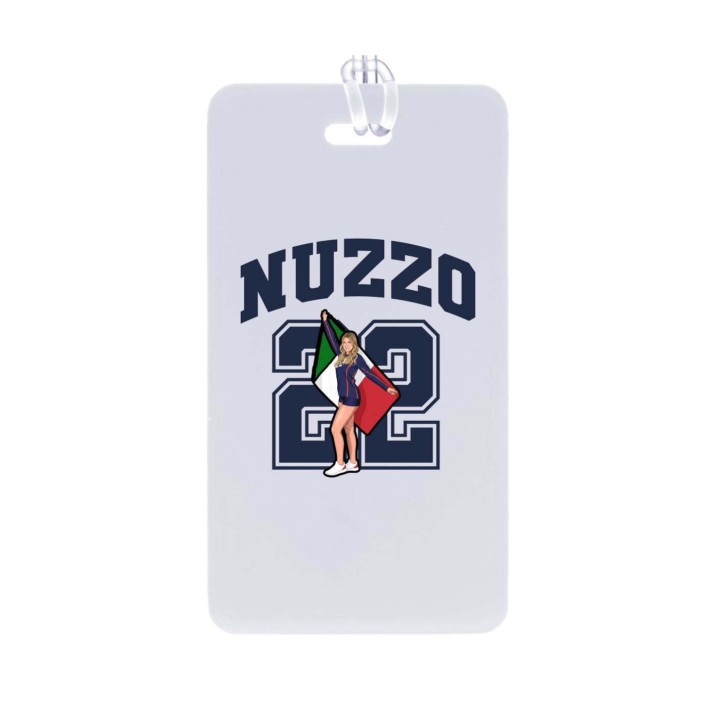 Bag Tag — Number in Classic