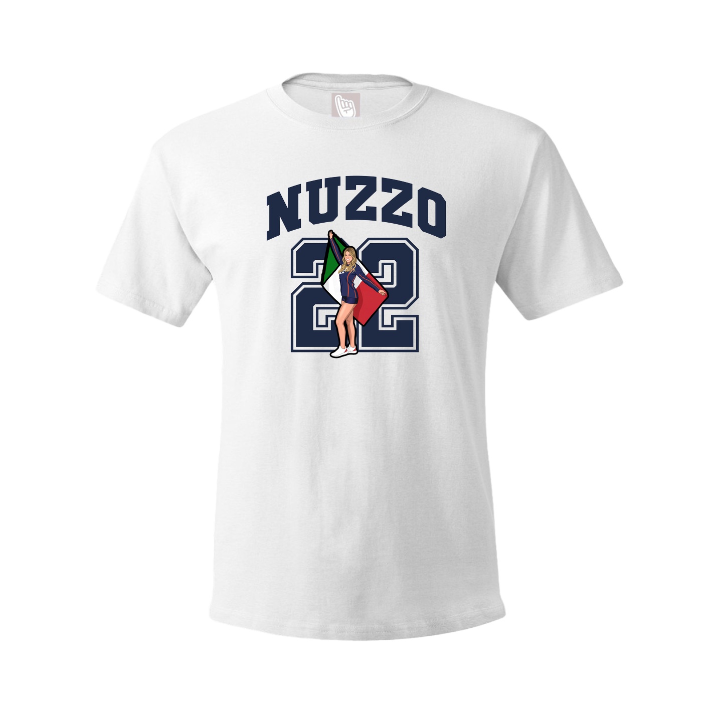 Tee — Number in White