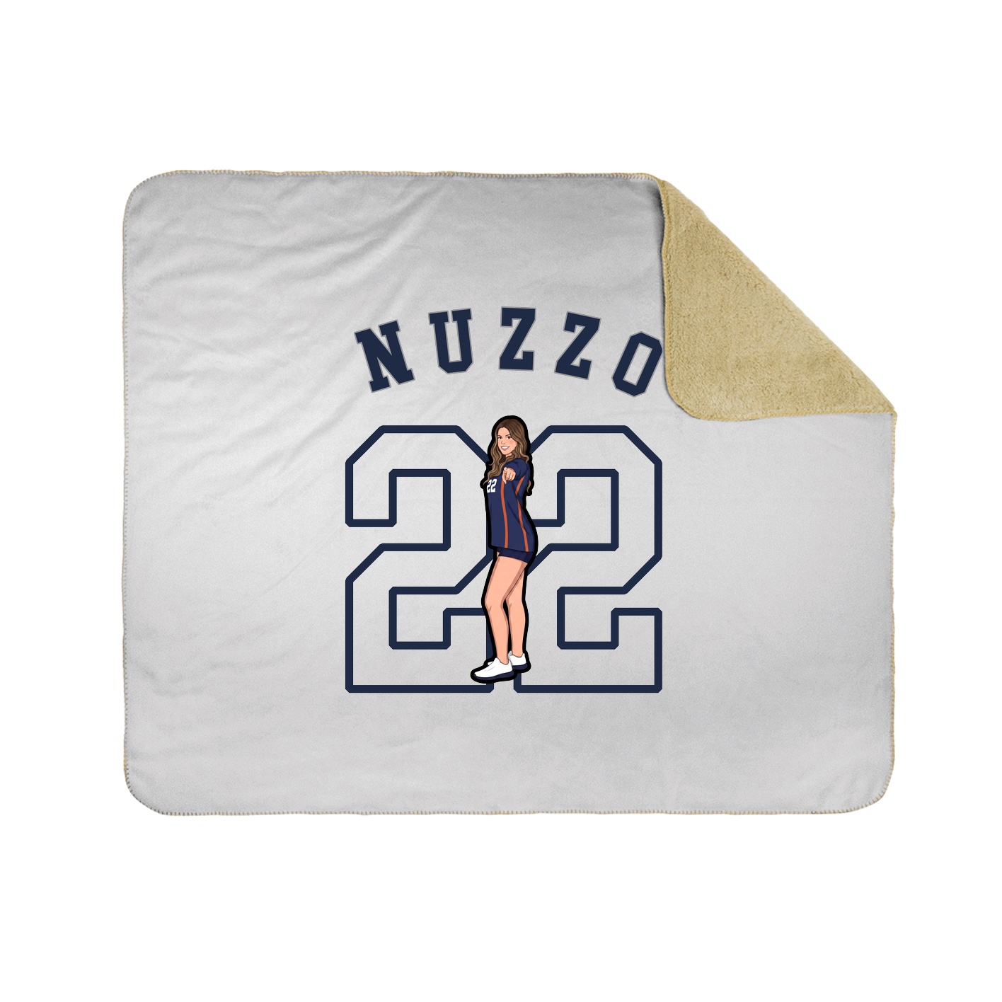 Throw Blanket — Shirsey Arch in White