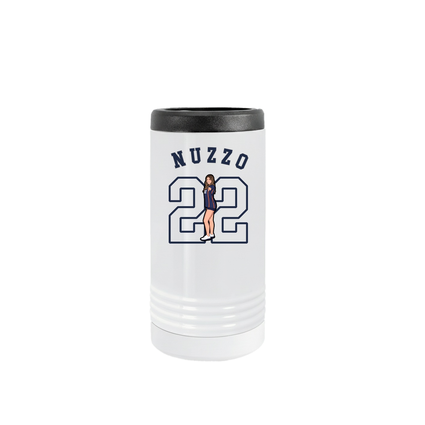 Slim Beverage Holder — Shirsey Arch in White