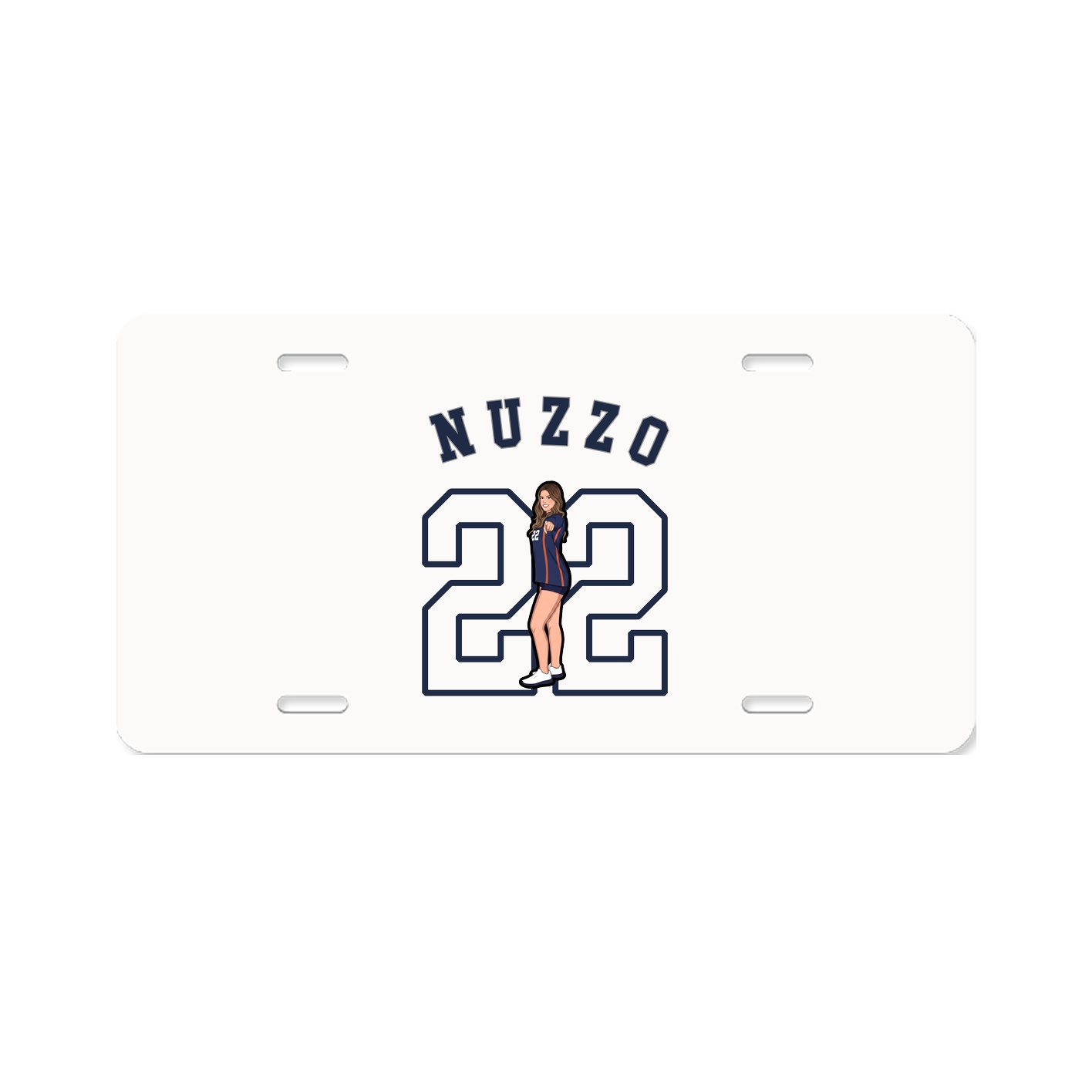 License Plate — Shirsey Arch in Classic