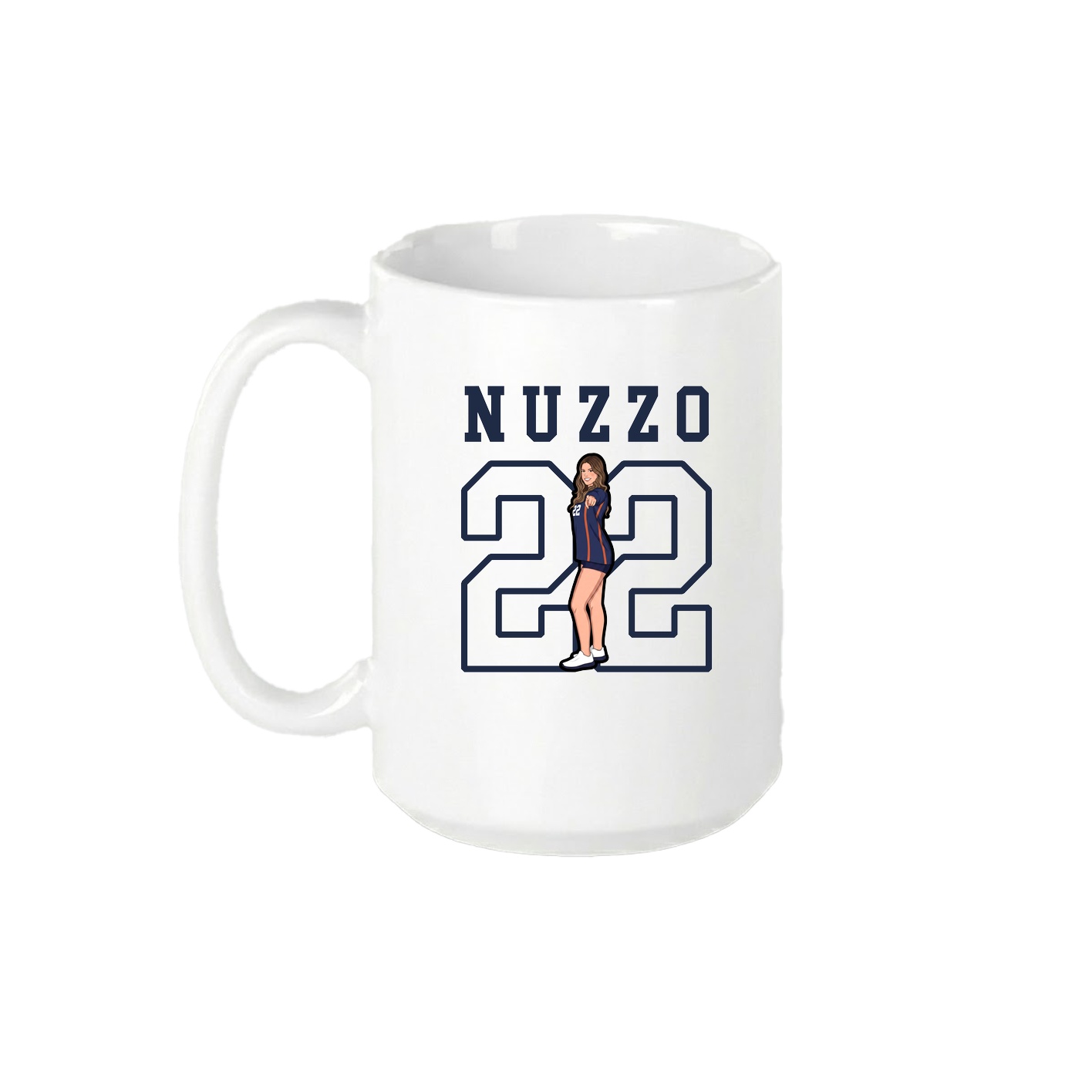 15oz Coffee Mug — Shirsey in White
