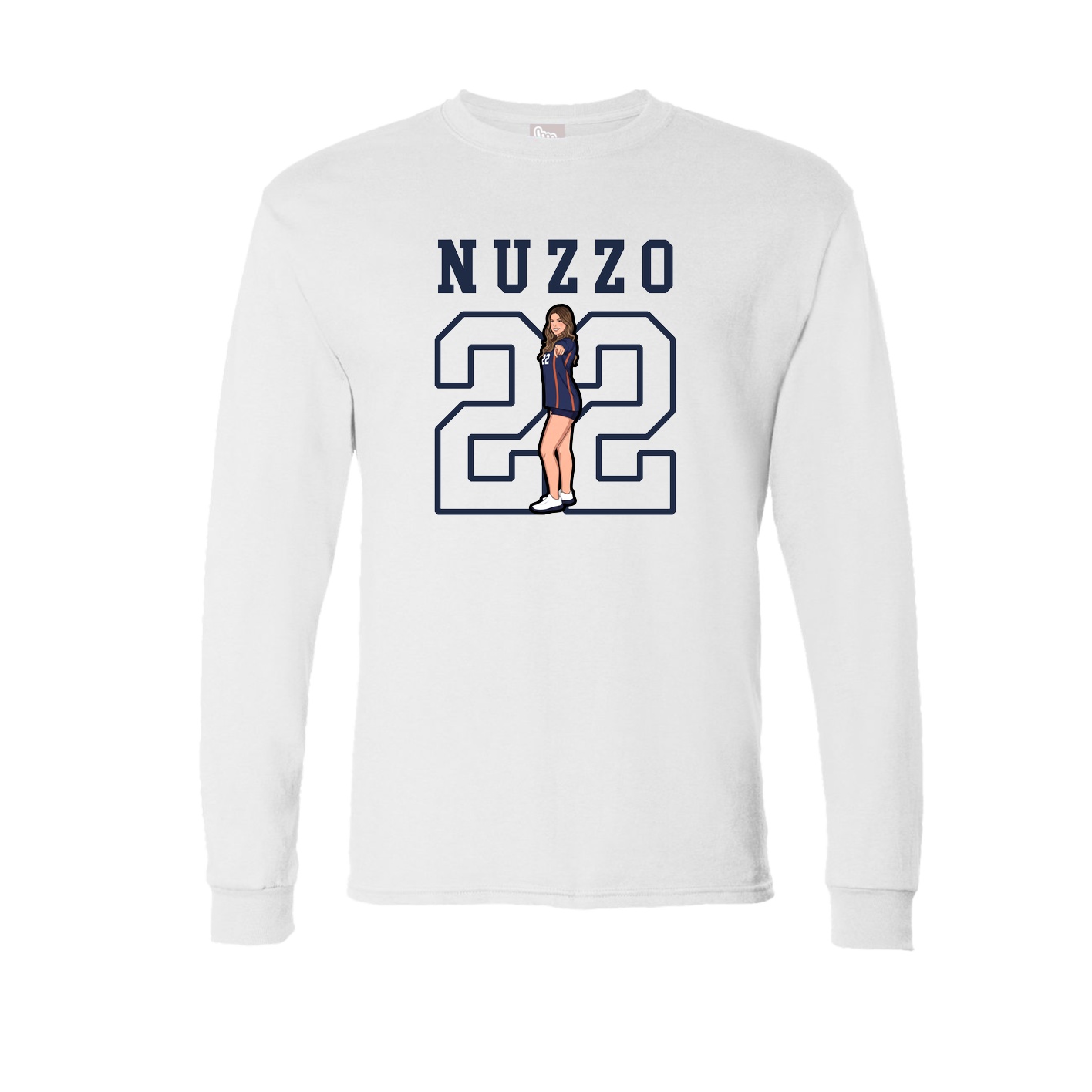 Long Sleeve Tee — Shirsey in White