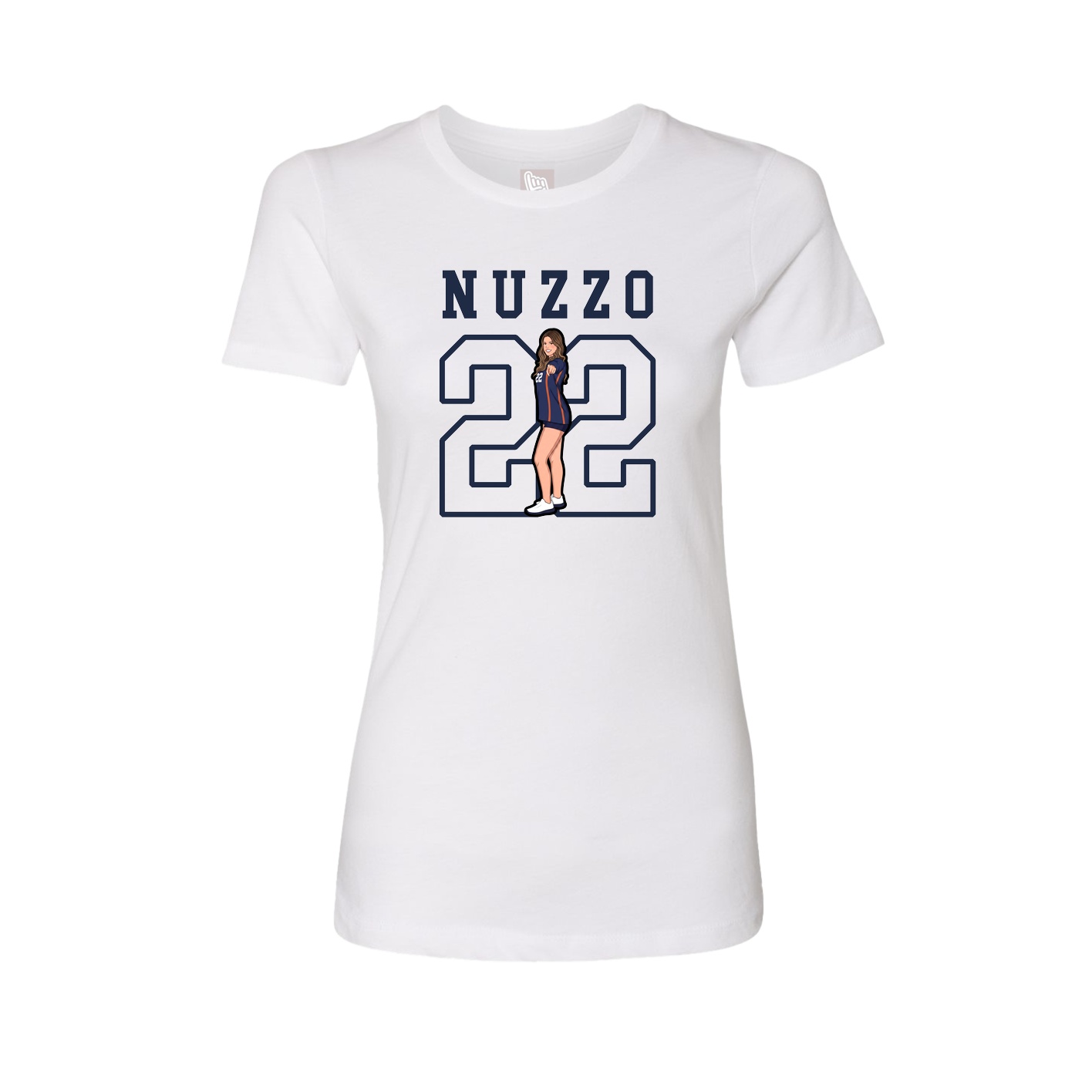 Fitted Women's Tee — Shirsey in White