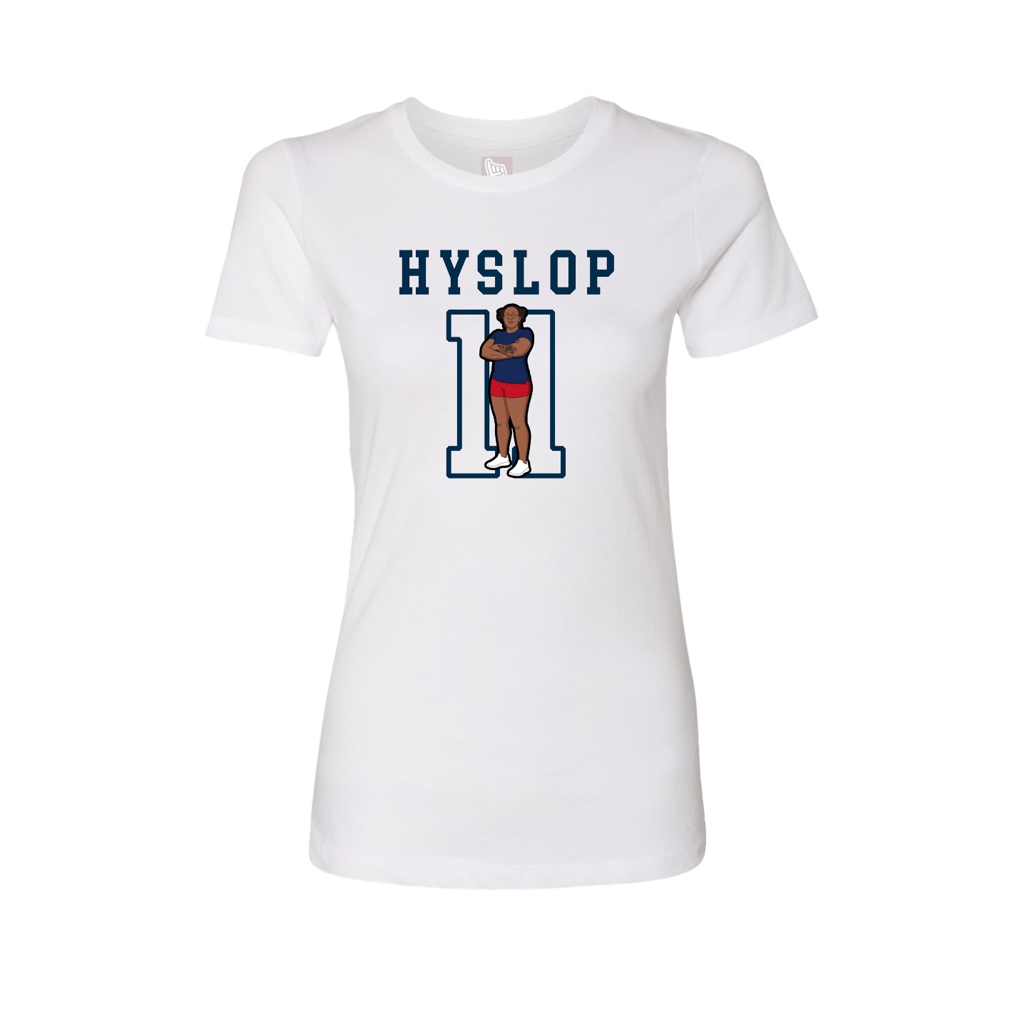 Fitted Women's Tee — Shirsey in White