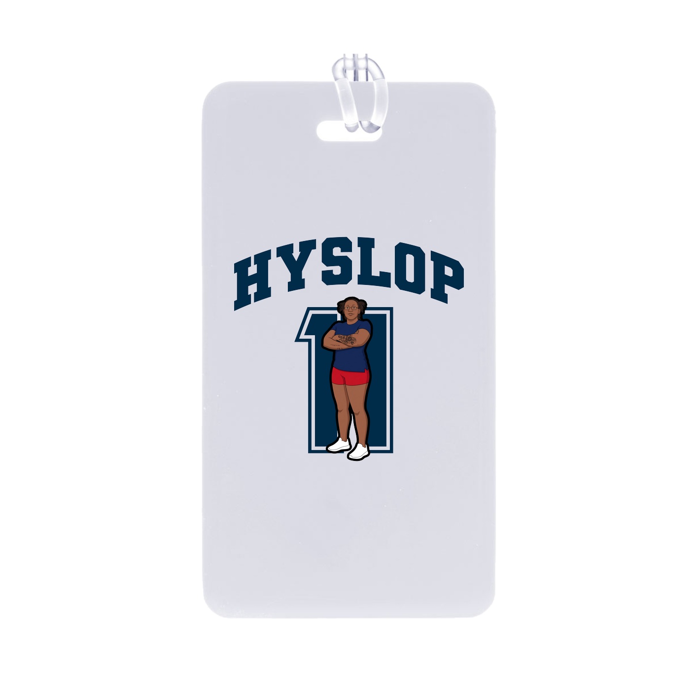 Bag Tag — Number in Classic