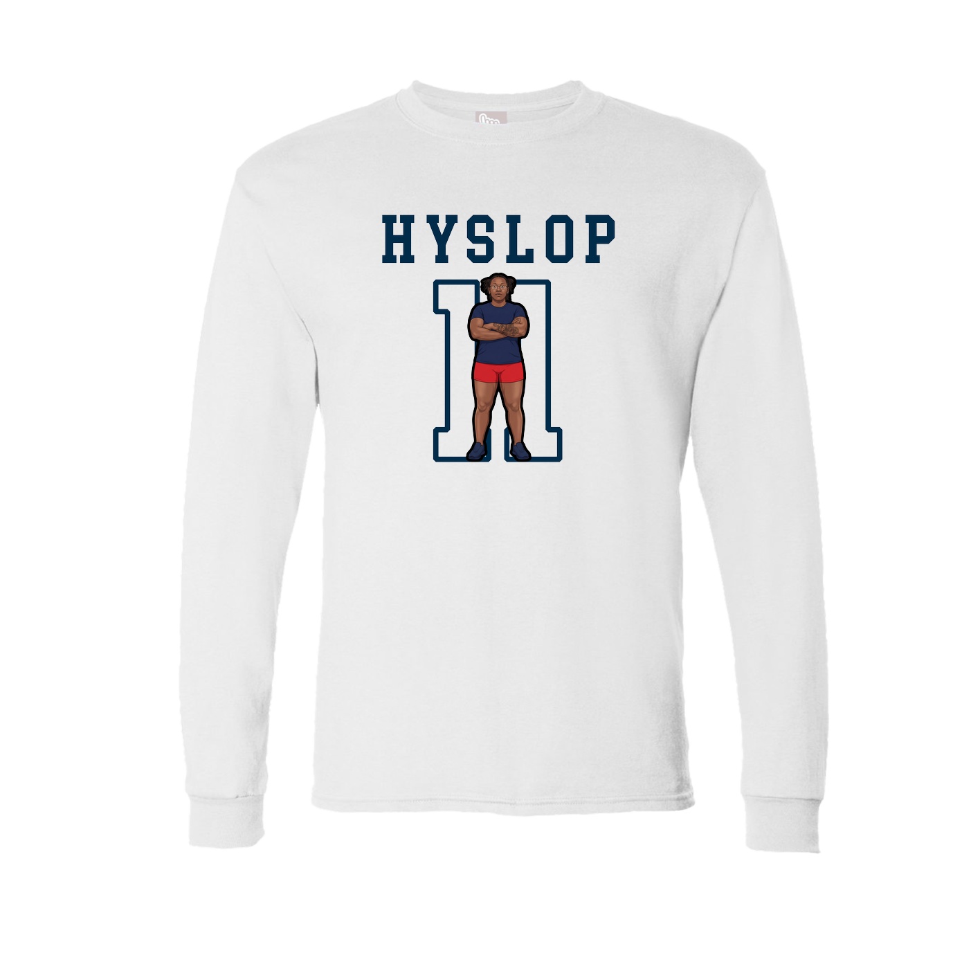 Long Sleeve Tee — Shirsey in White