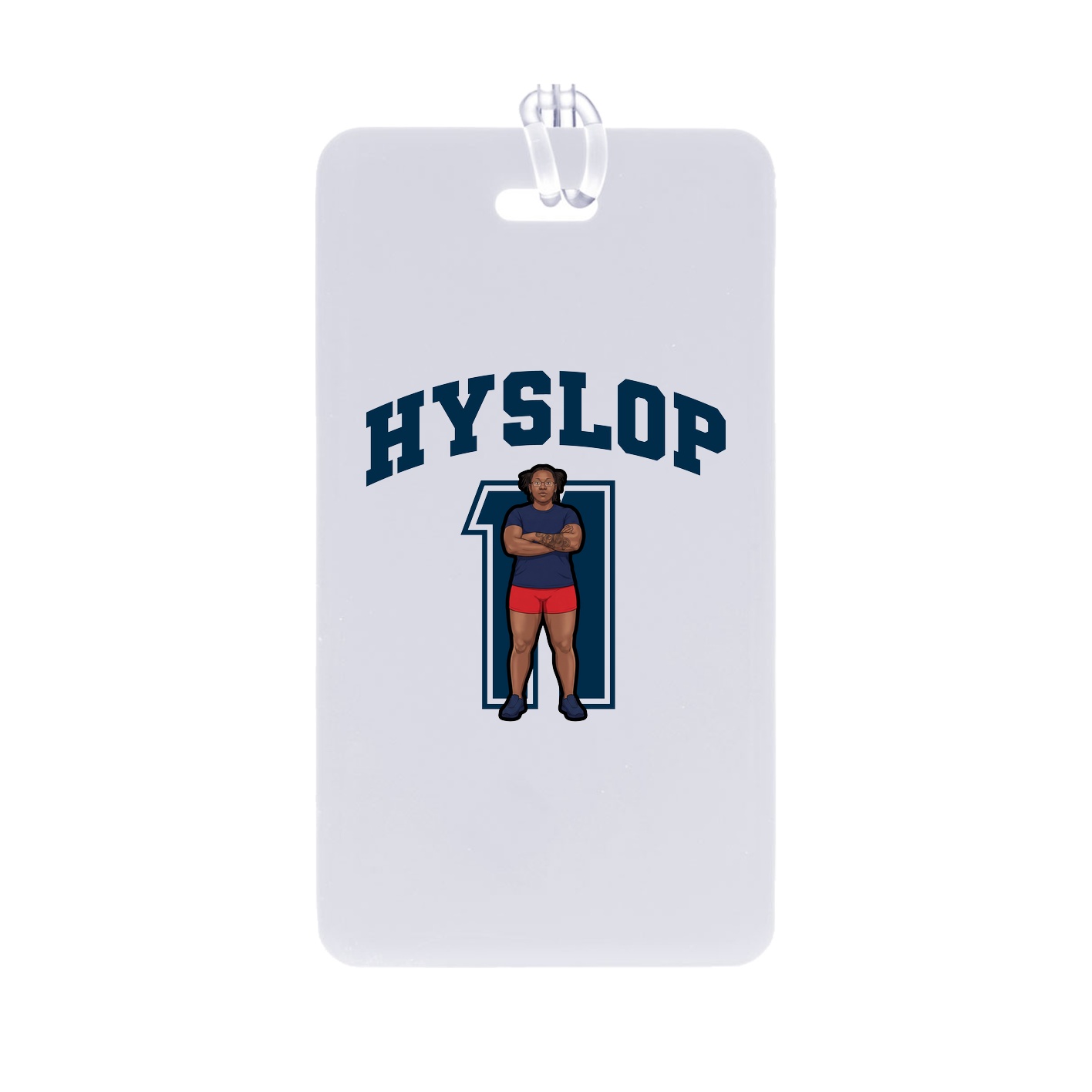 Bag Tag — Number in Classic