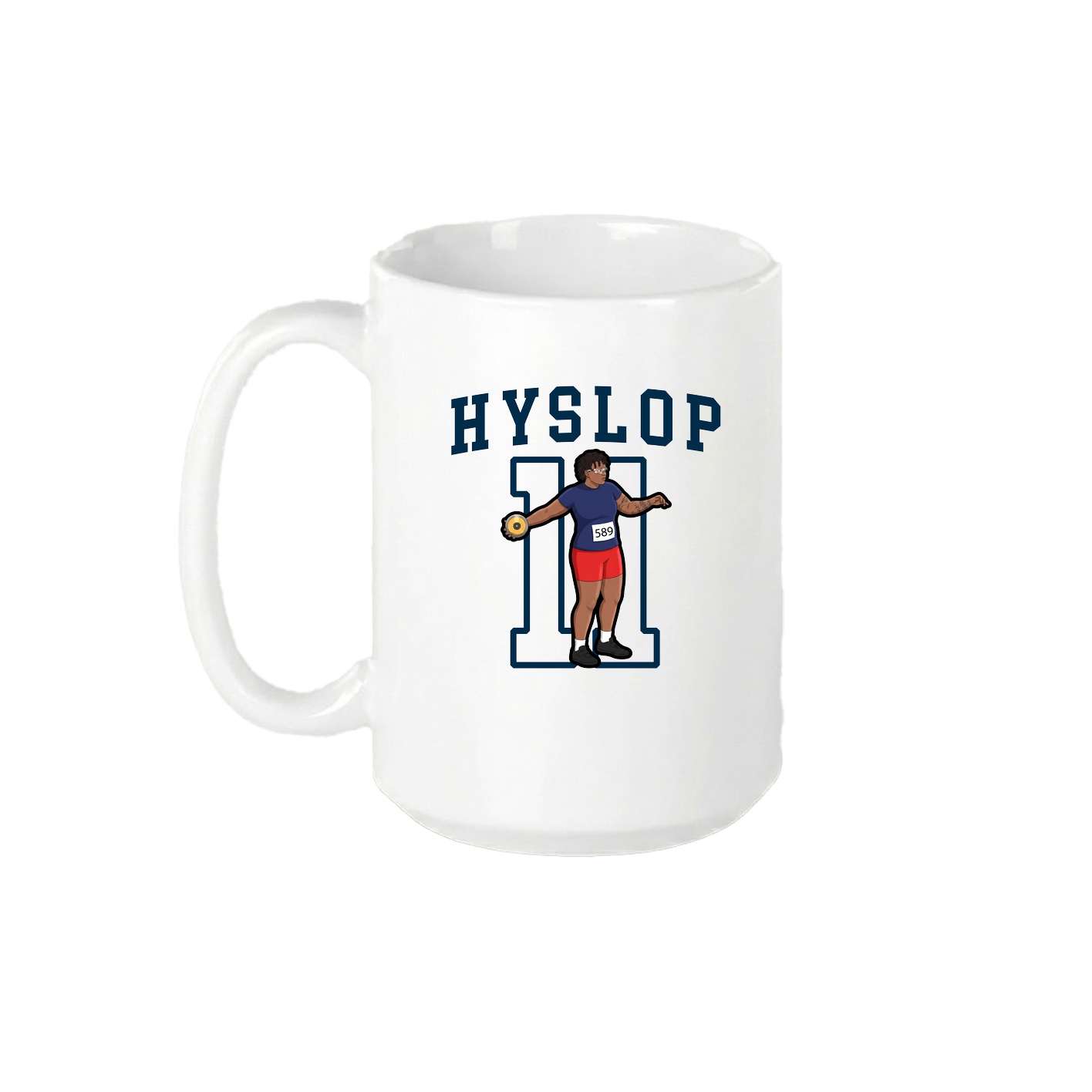 15oz Coffee Mug — Shirsey in White