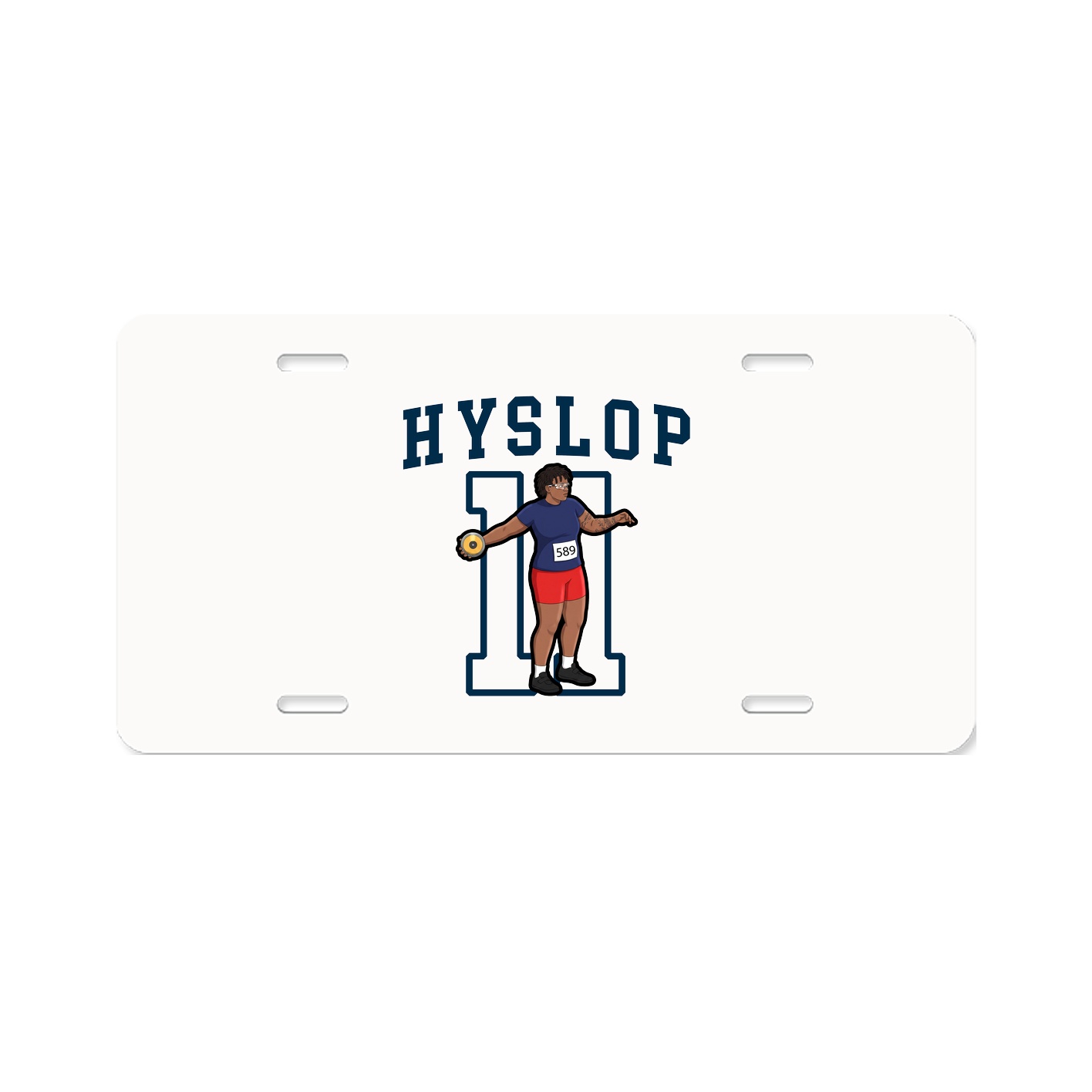 License Plate — Shirsey in Classic