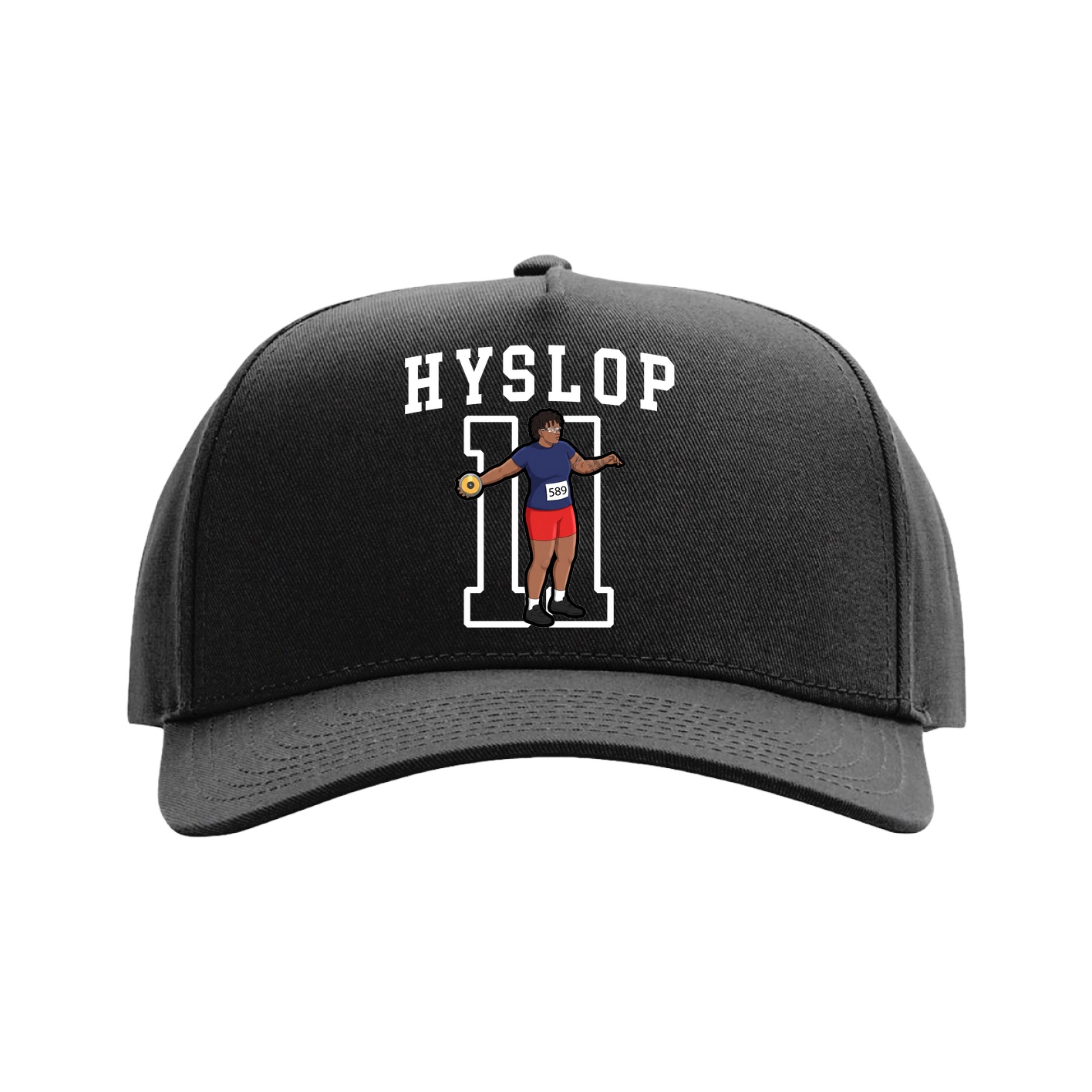 Full Fabric Five-Panel Champ Cap