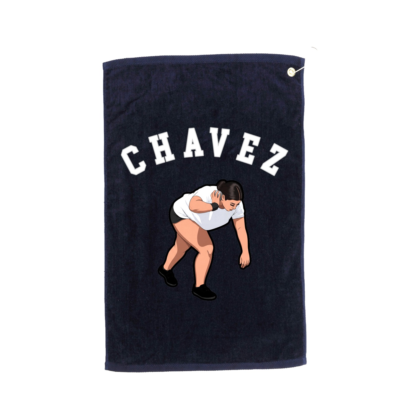 Golf Towel — Shirsey Arch in Navy