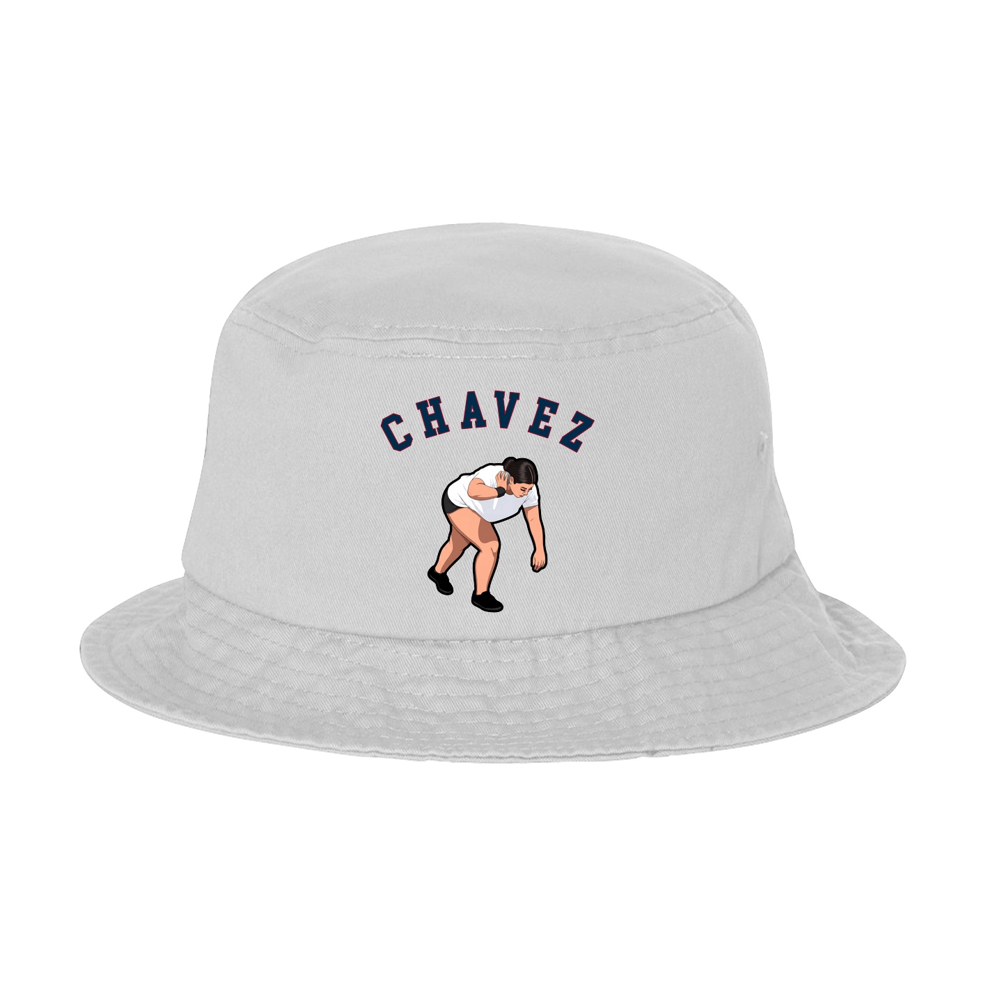Bucket Cap — Shirsey Arch in White