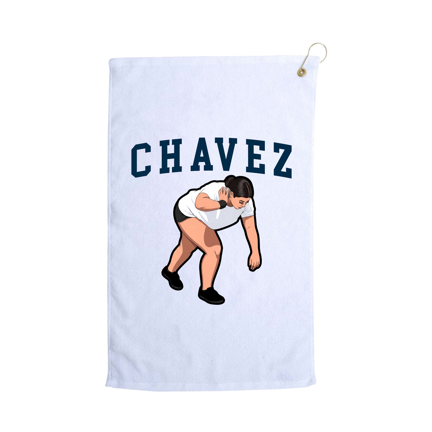 Golf Towel — Shirsey in White