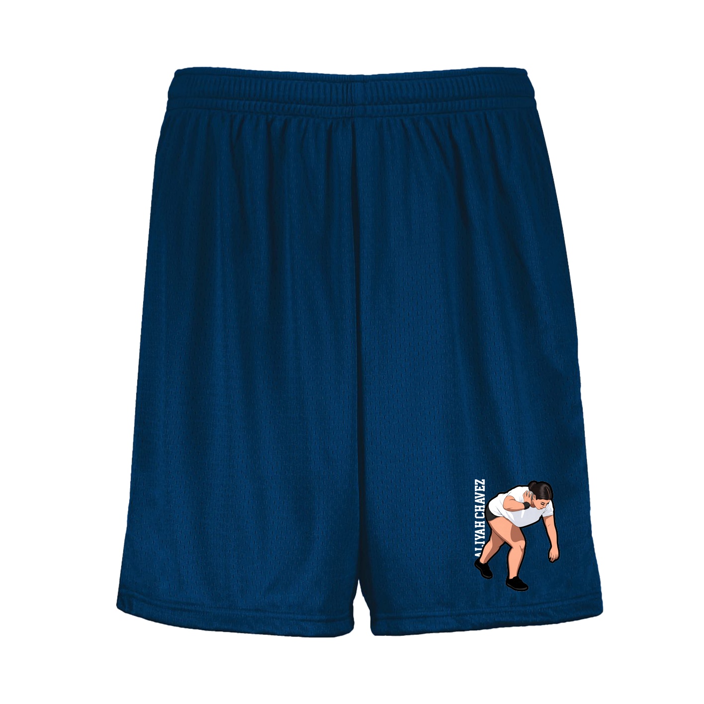 Shorts — Name Vertical in Navy