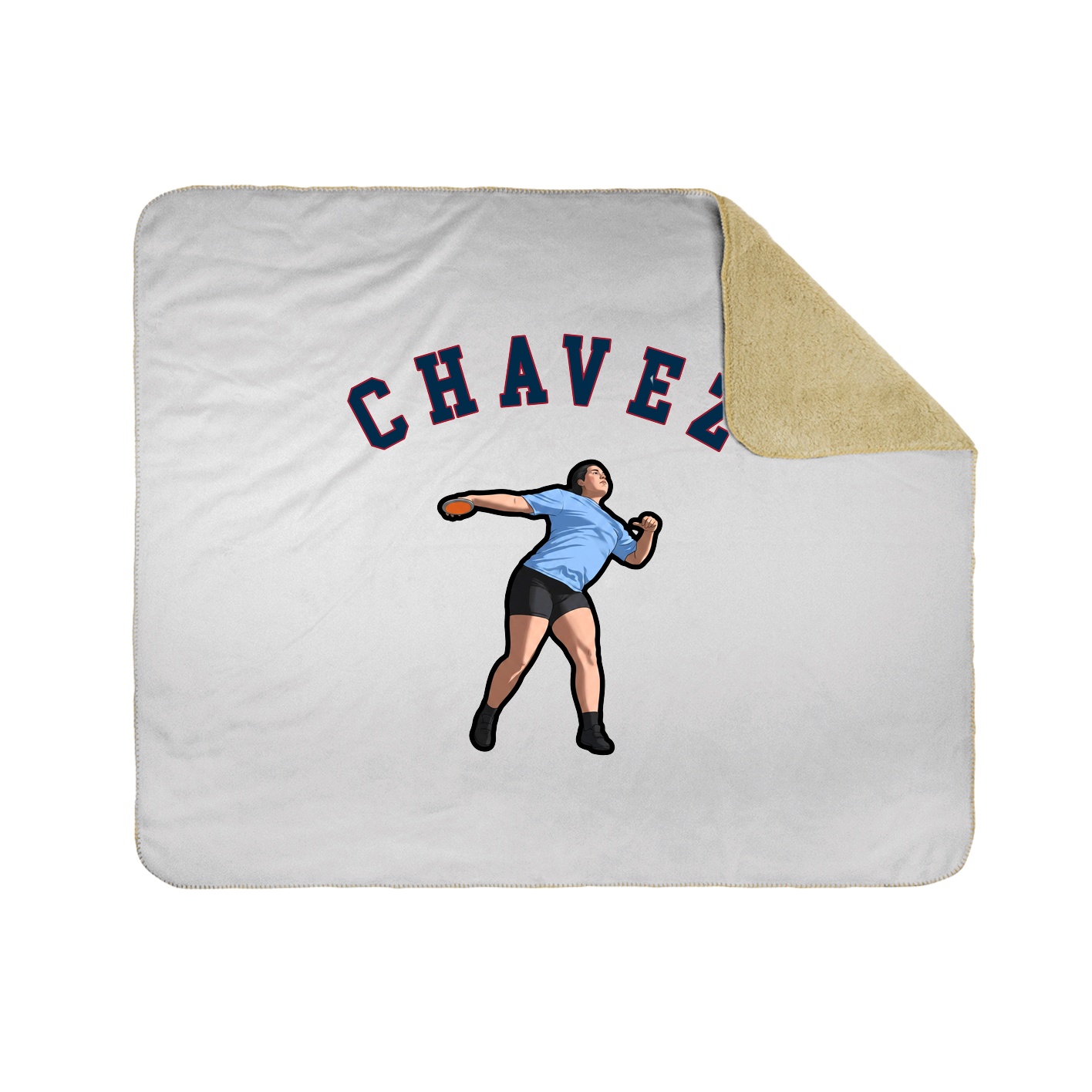 Throw Blanket — Shirsey Arch in White