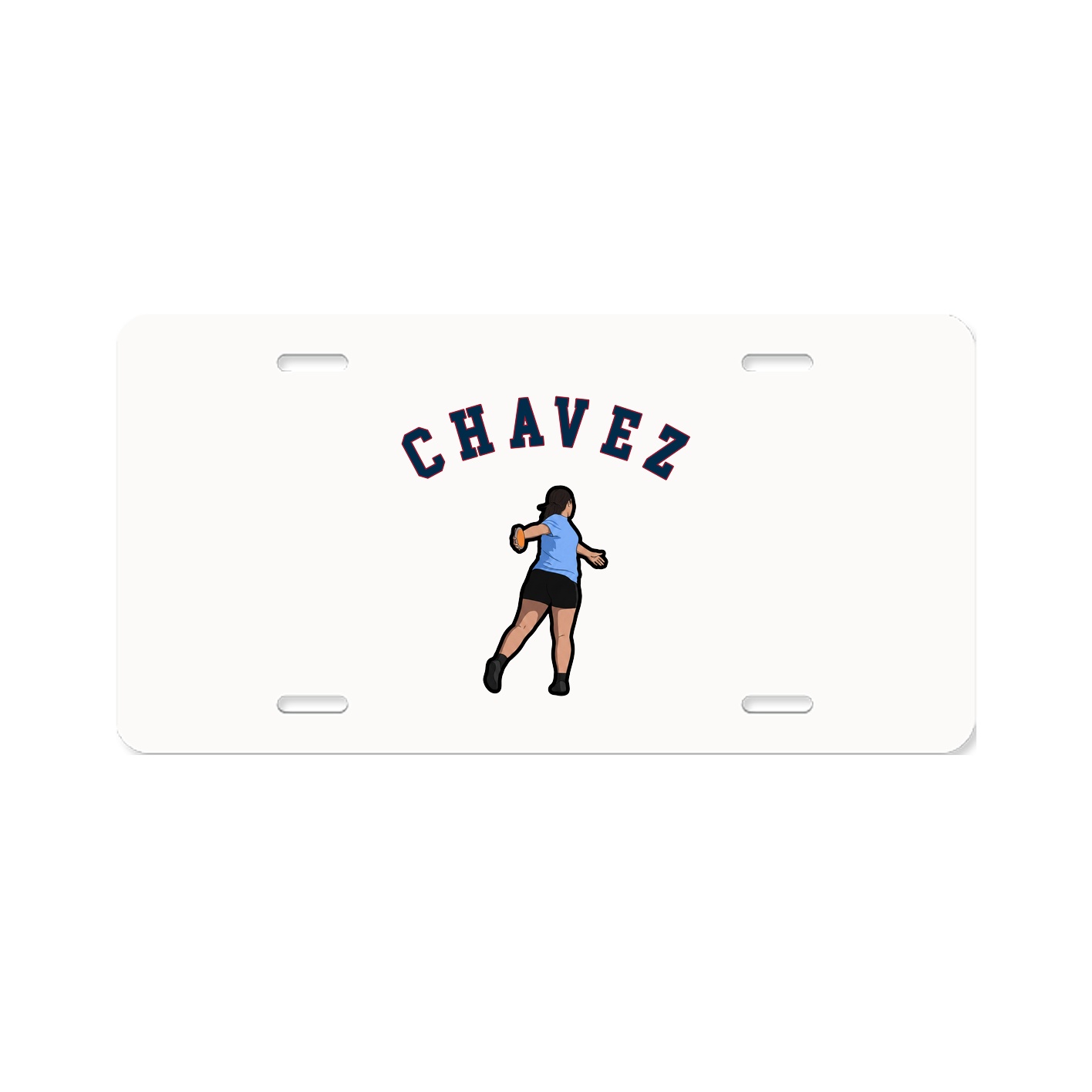 License Plate — Shirsey Arch in Classic