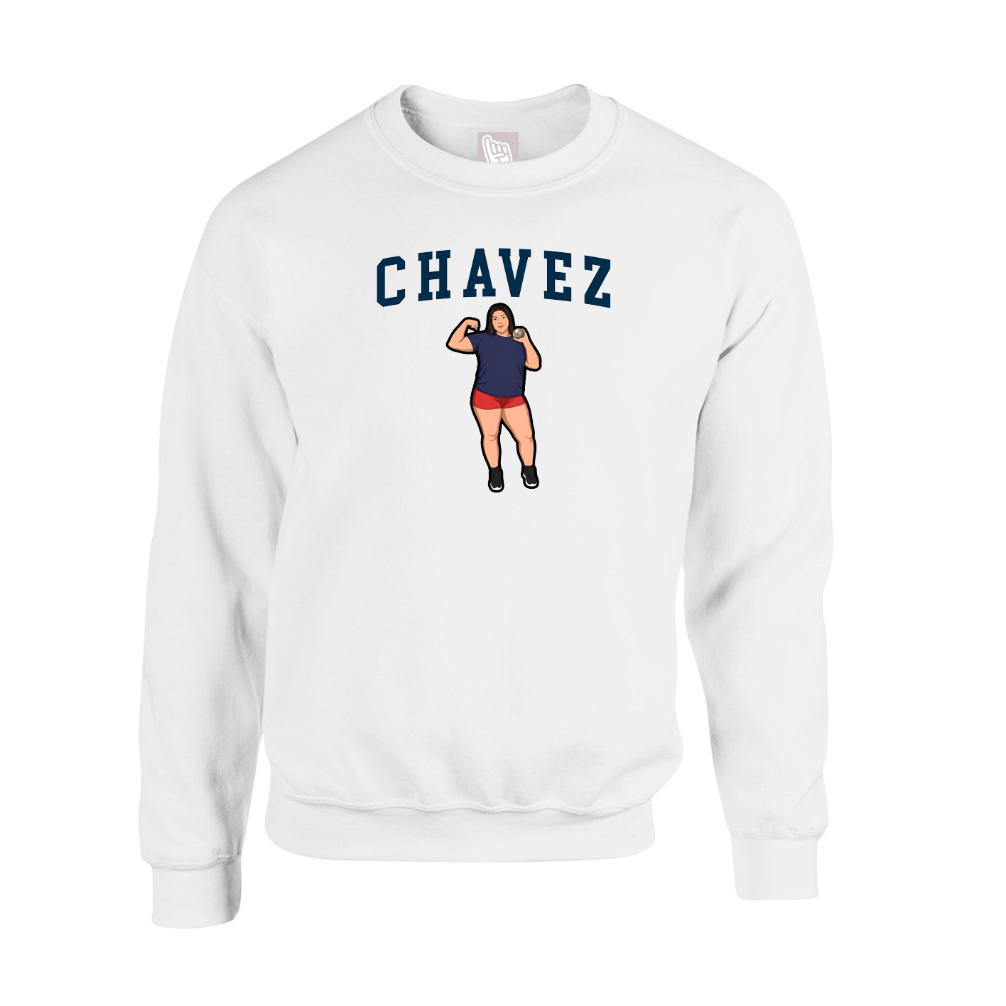 Fleece Crew — Shirsey in White