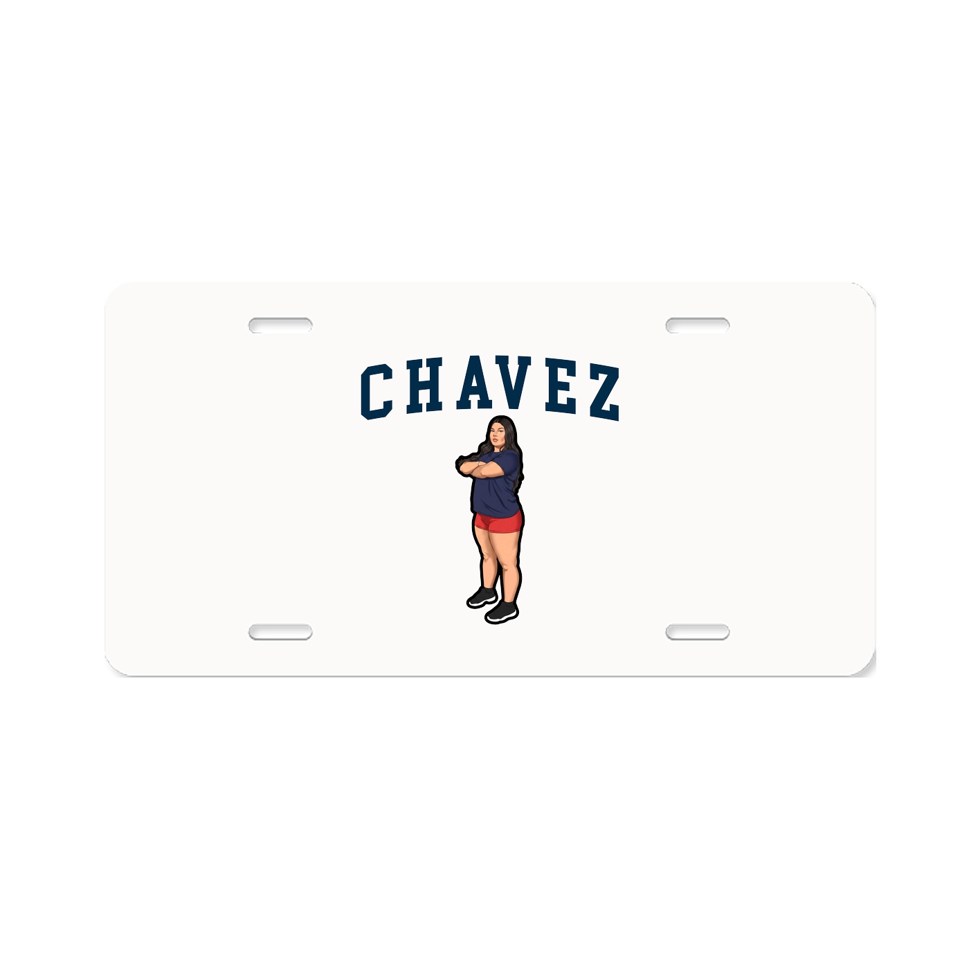 License Plate — Shirsey in Classic