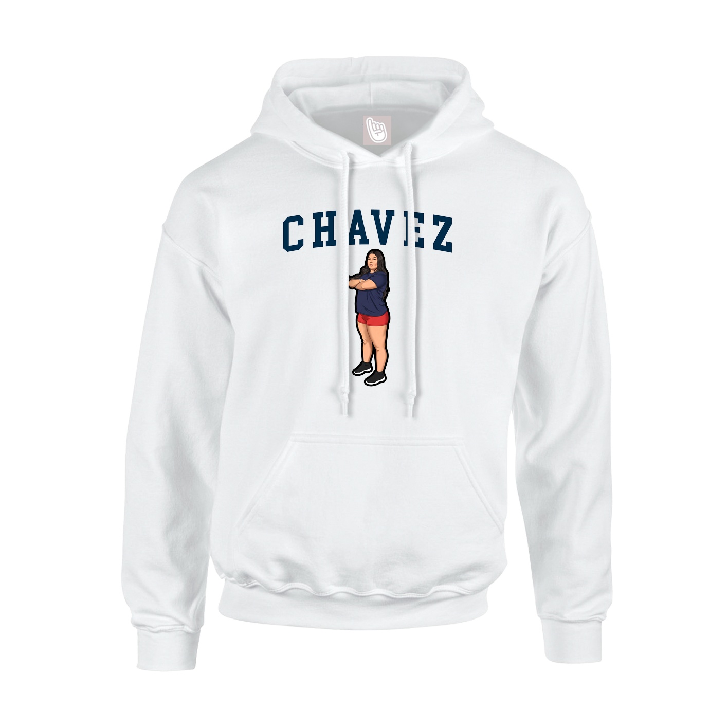 Youth Hoodie — Shirsey in White
