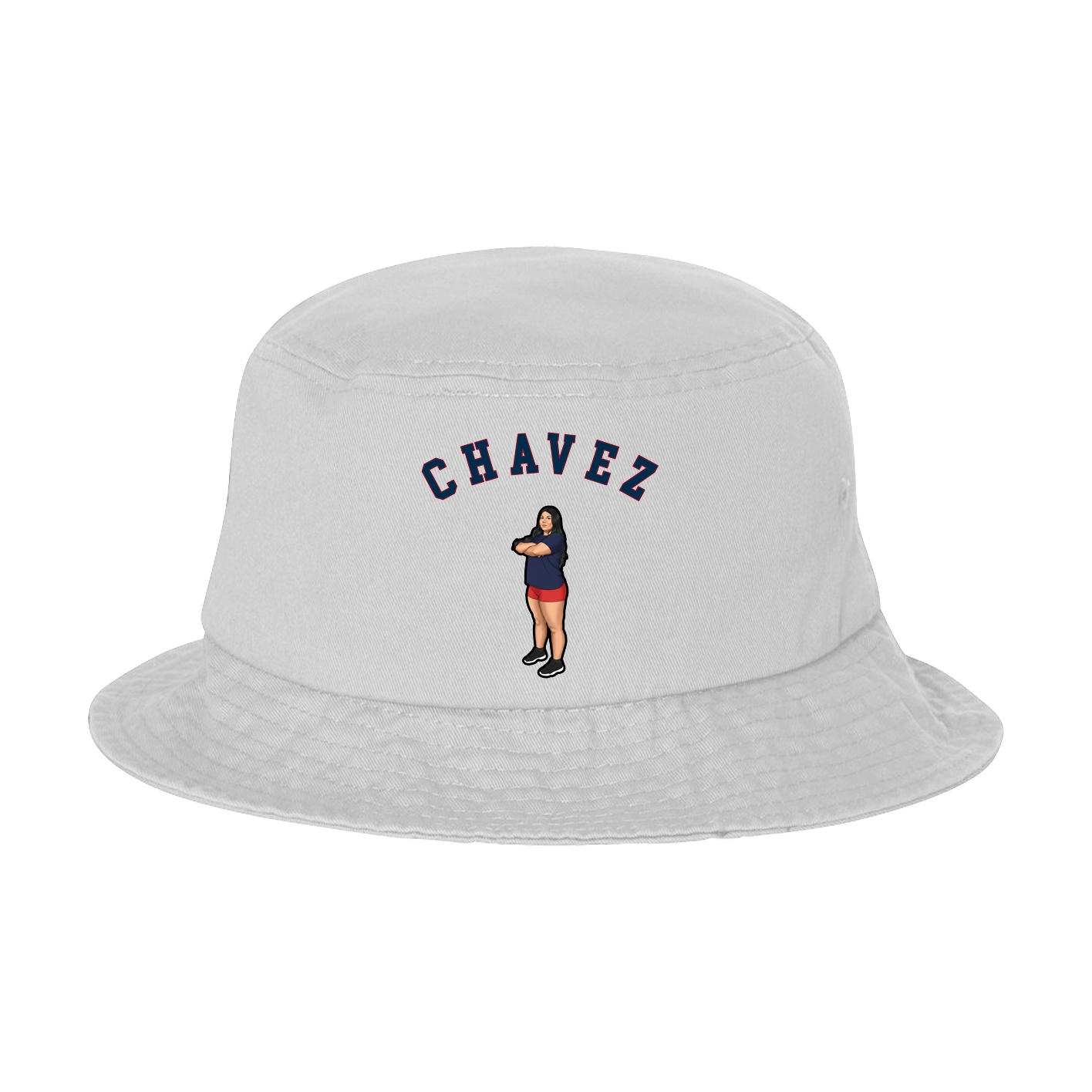 Bucket Cap — Shirsey Arch in White