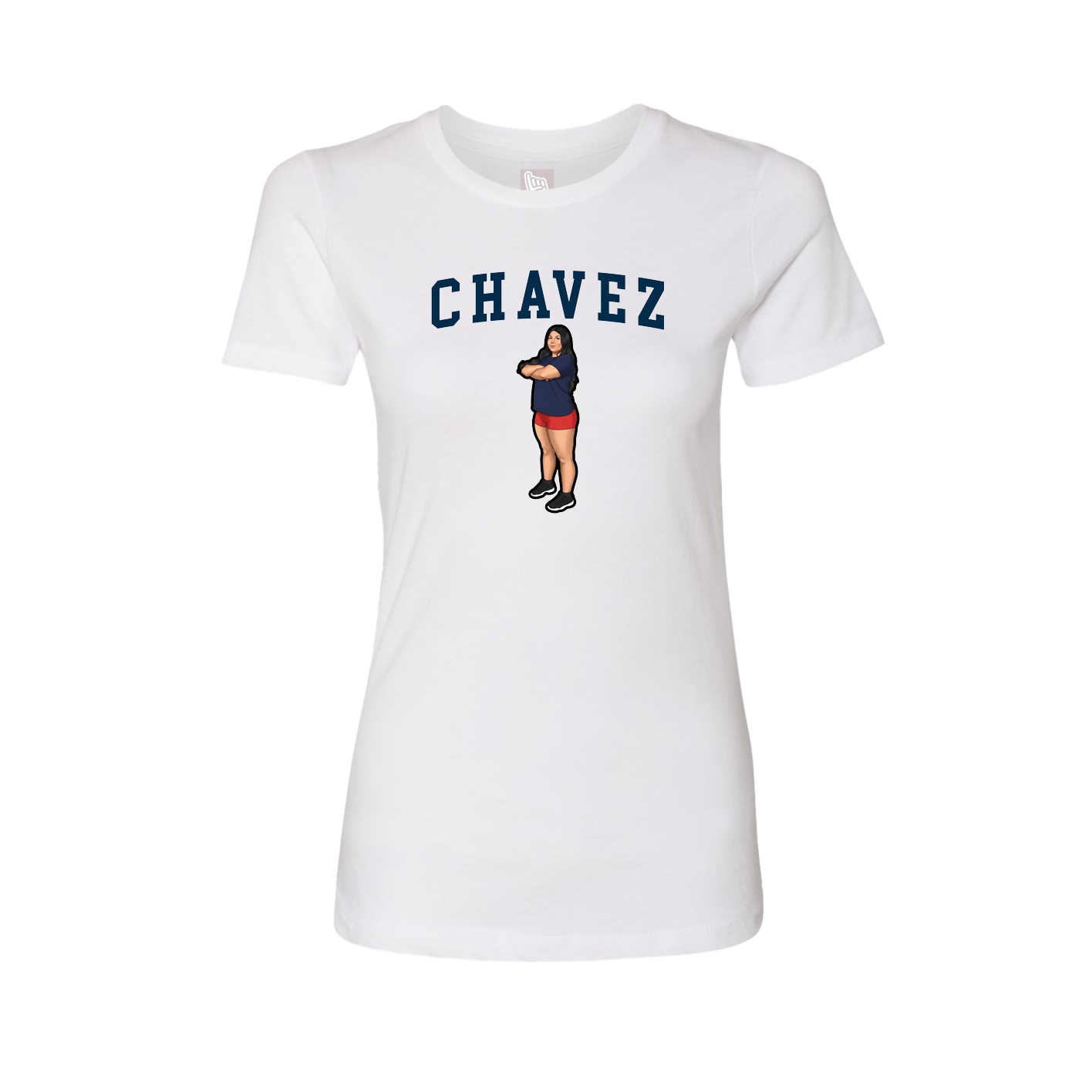 Fitted Women's Tee — Shirsey in White