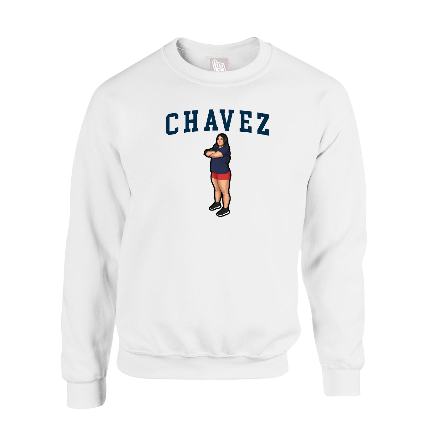 Fleece Crew — Shirsey in White