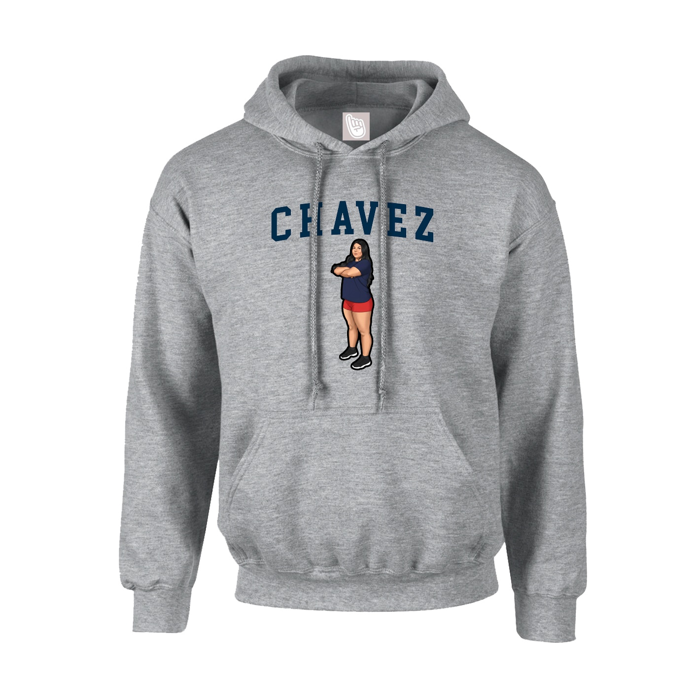 Youth Hoodie — Shirsey in Grey