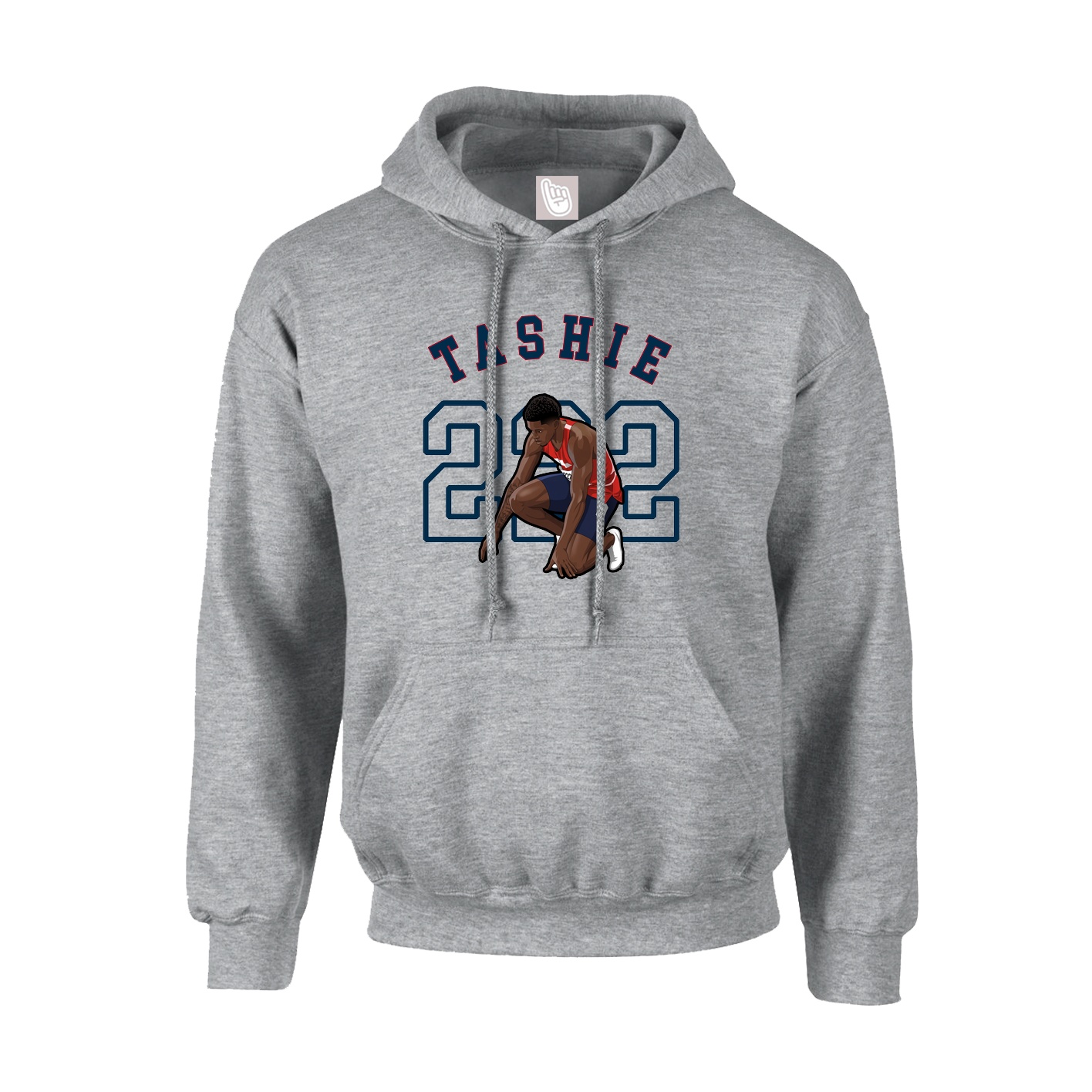 Youth Hoodie — Shirsey Arch in Grey