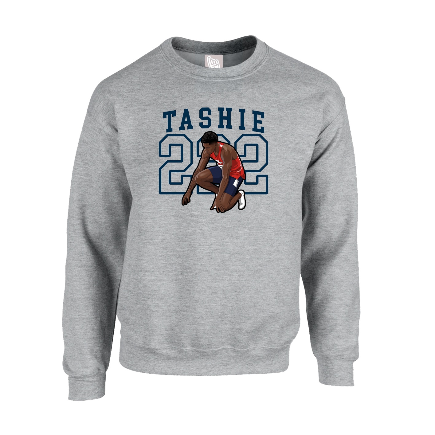 Fleece Crew — Shirsey in Grey