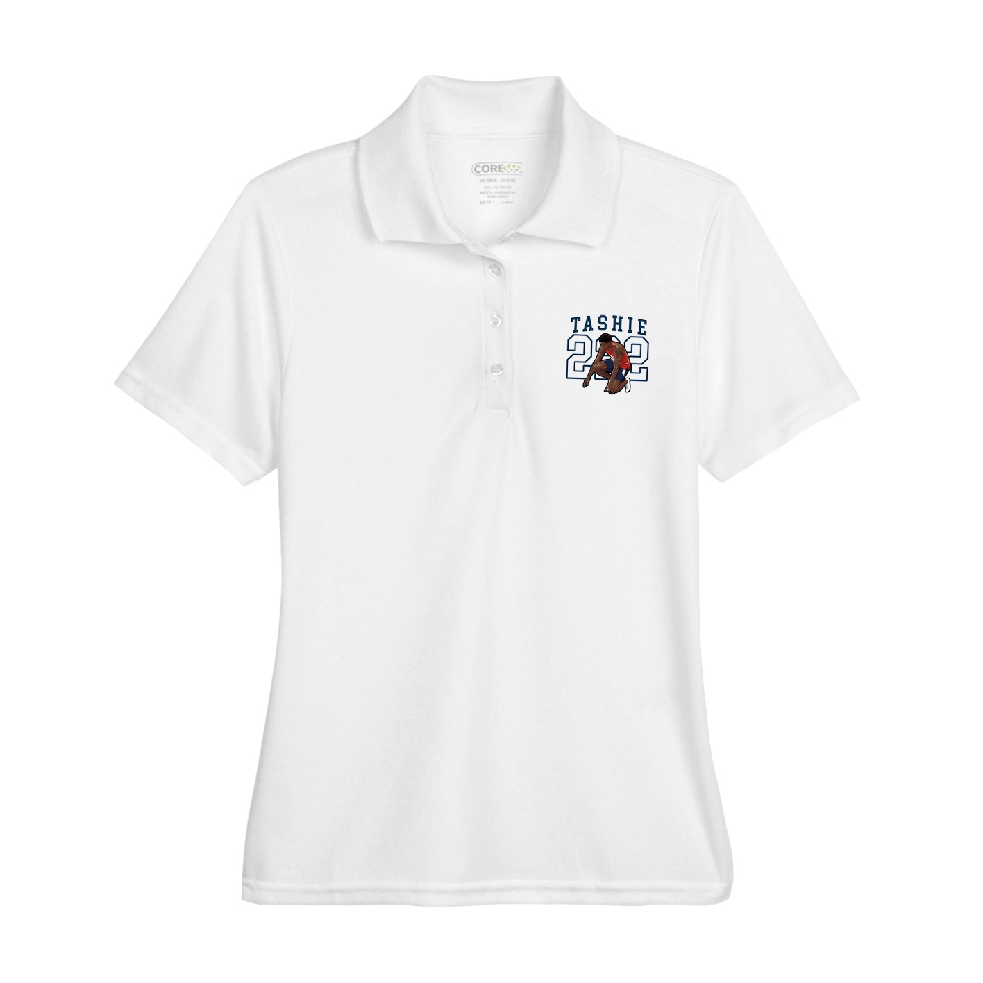 Womens Performance Polo — Shirsey in White