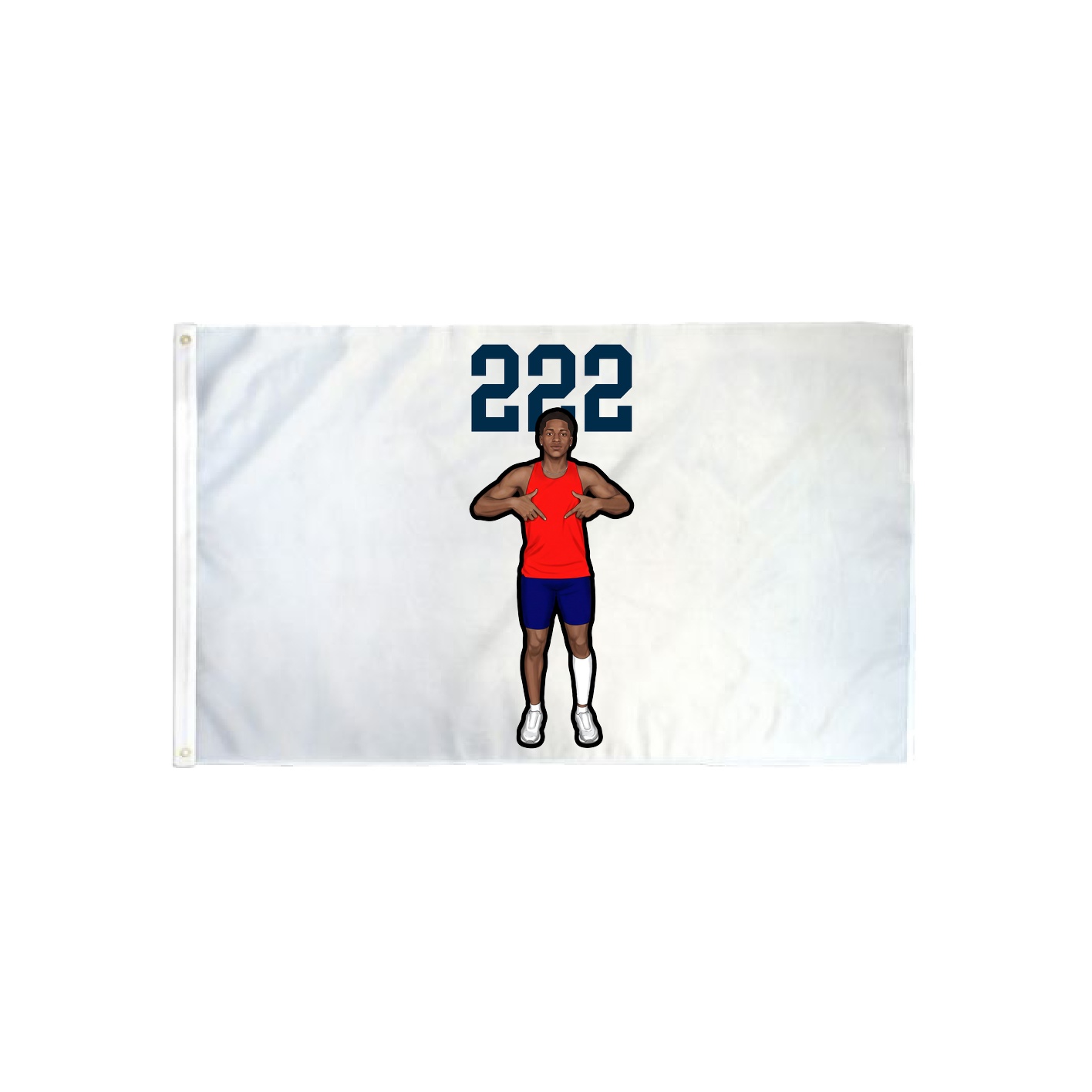 3x5 Flag — Number Top in Classic