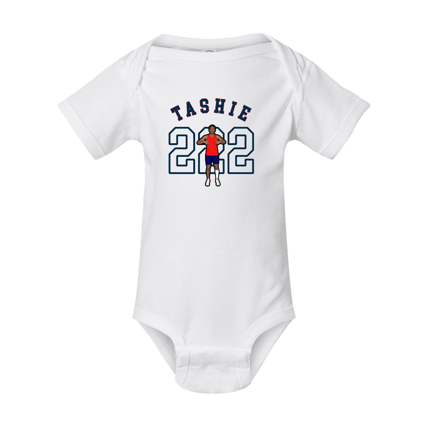Baby Onesie — Shirsey Arch in White