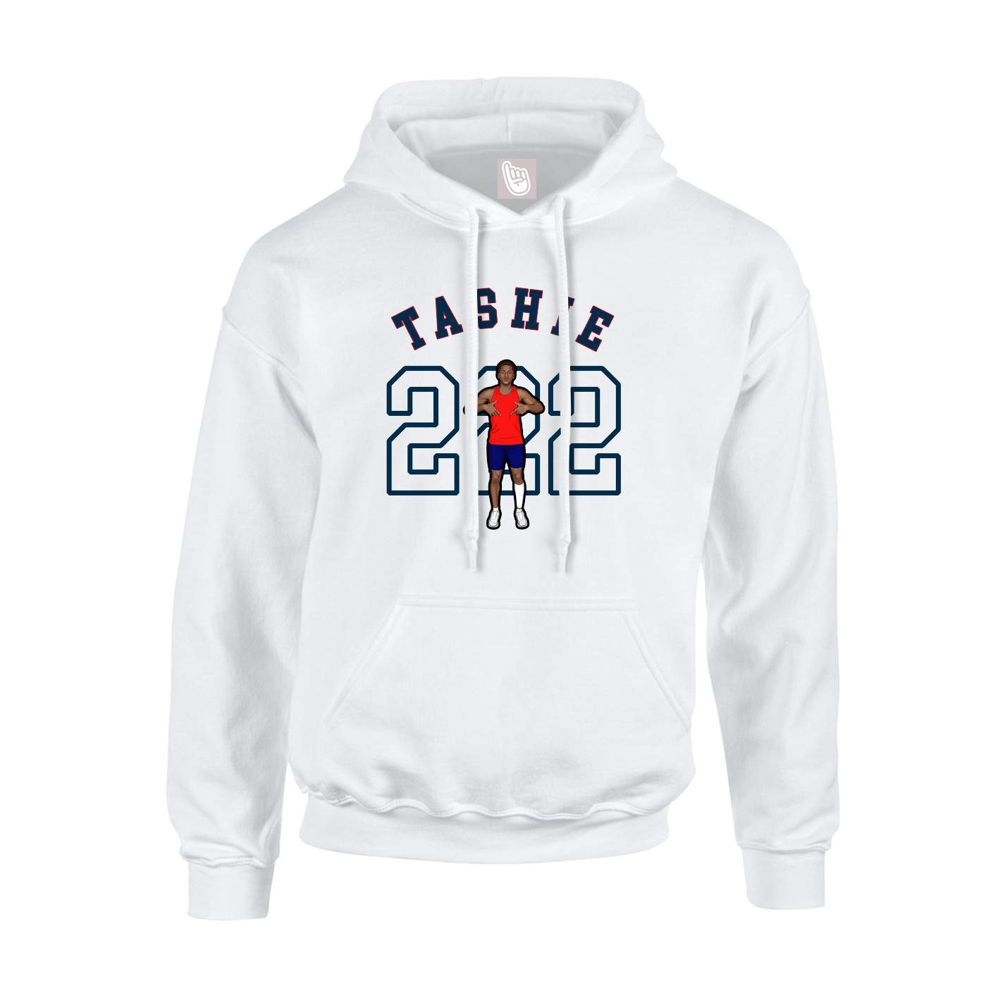 Hoodie — Shirsey Arch in White