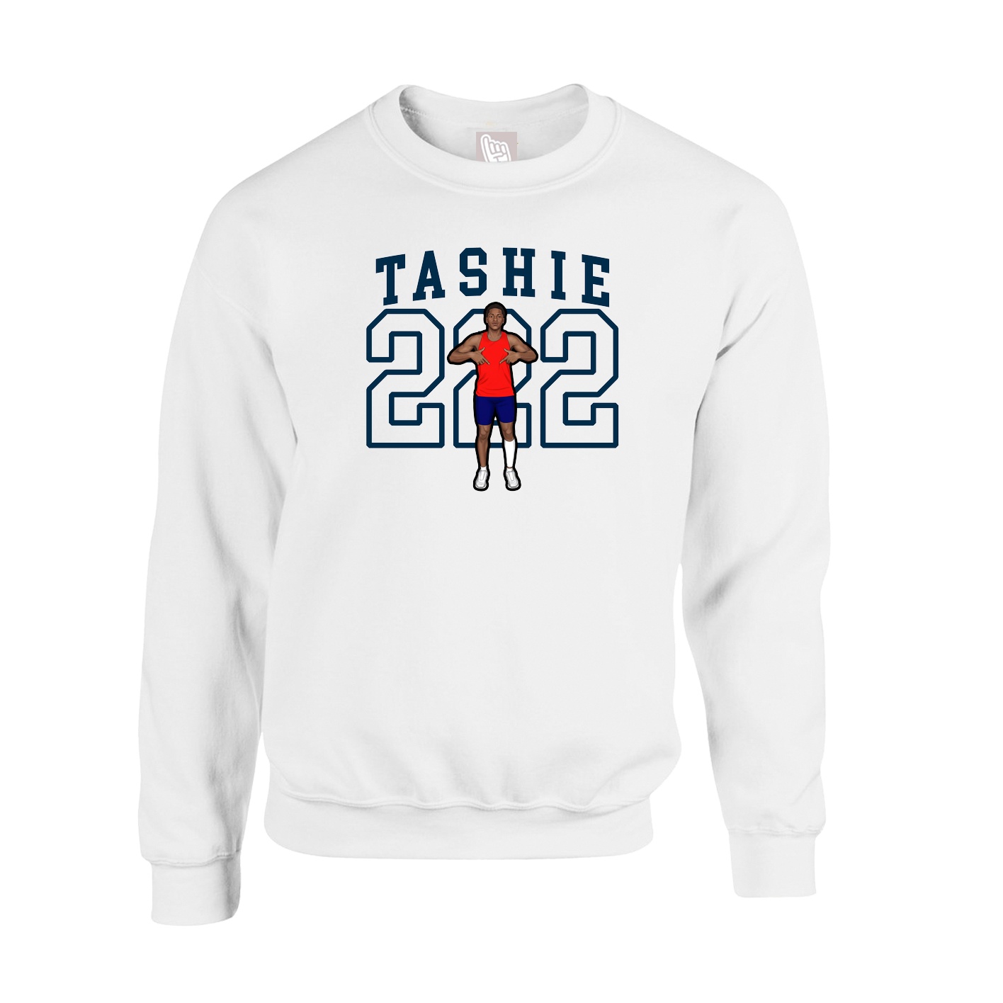 Fleece Crew — Shirsey in White