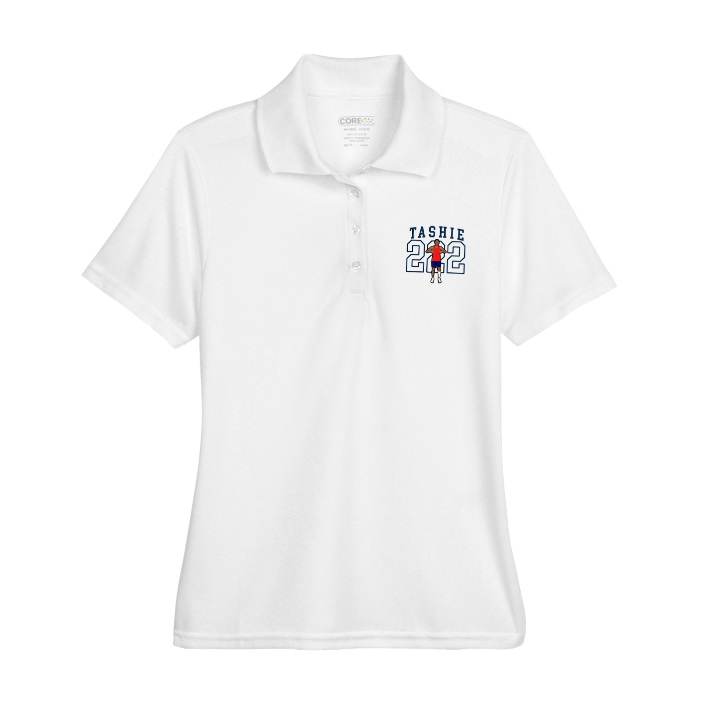 Womens Performance Polo — Shirsey in White