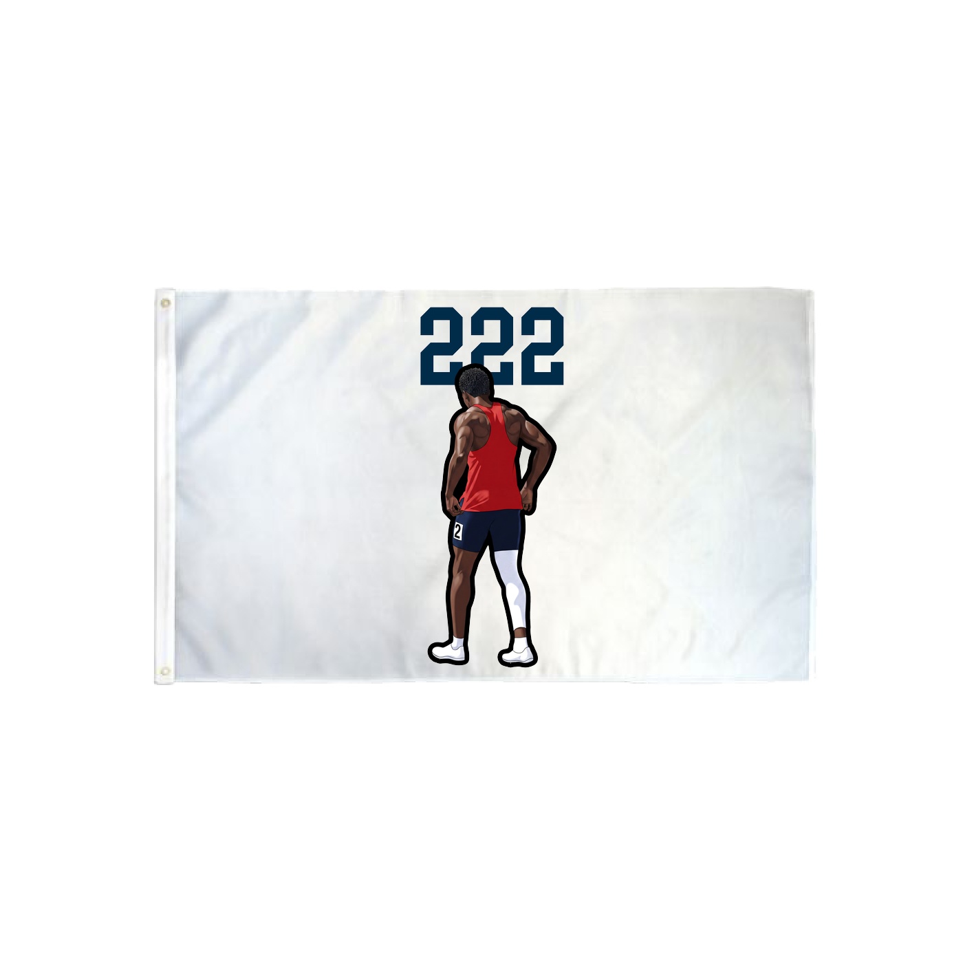 3x5 Flag — Number Top in Classic