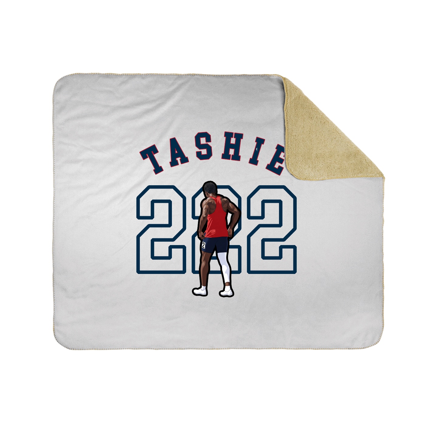 Throw Blanket — Shirsey Arch in White