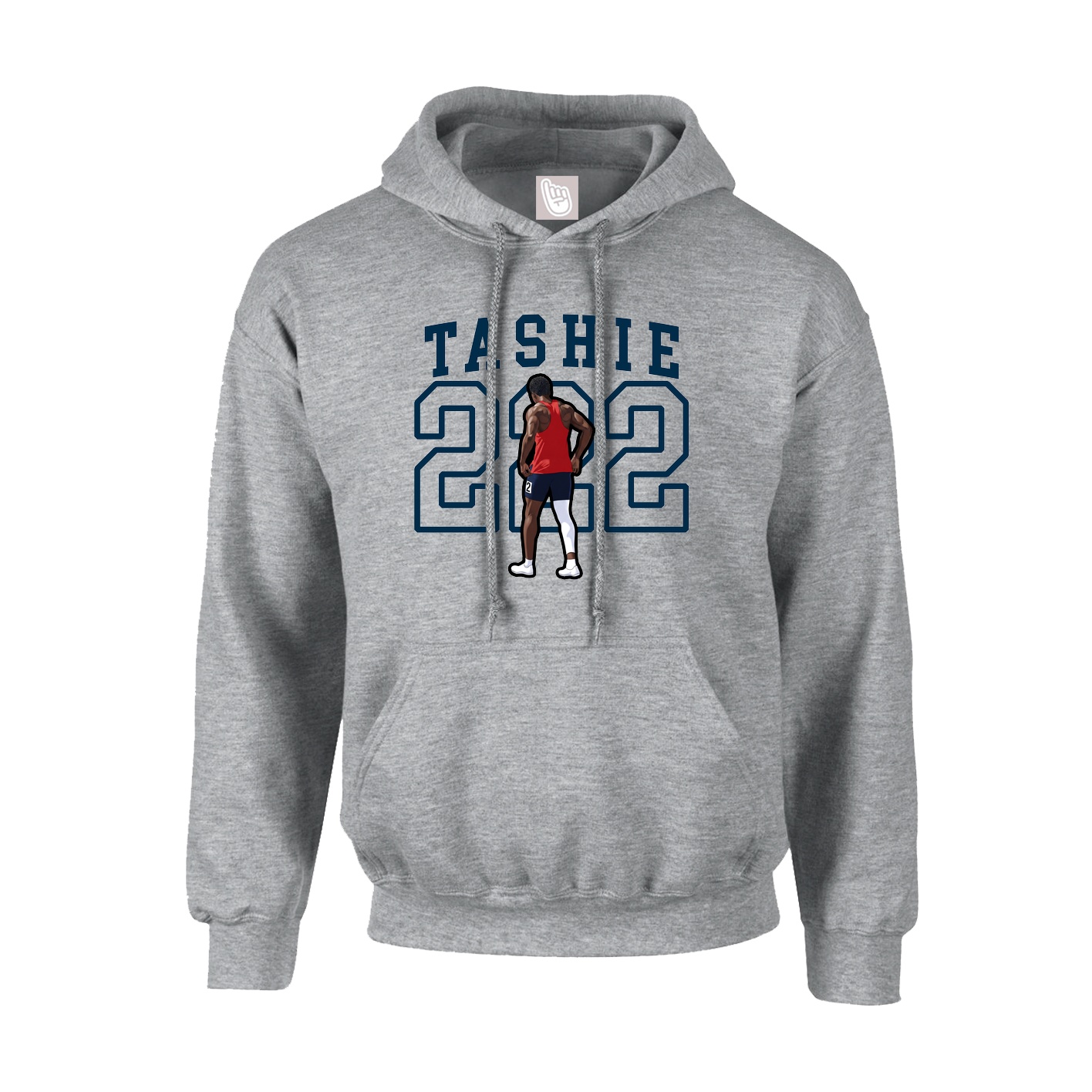 Hoodie — Shirsey in Grey