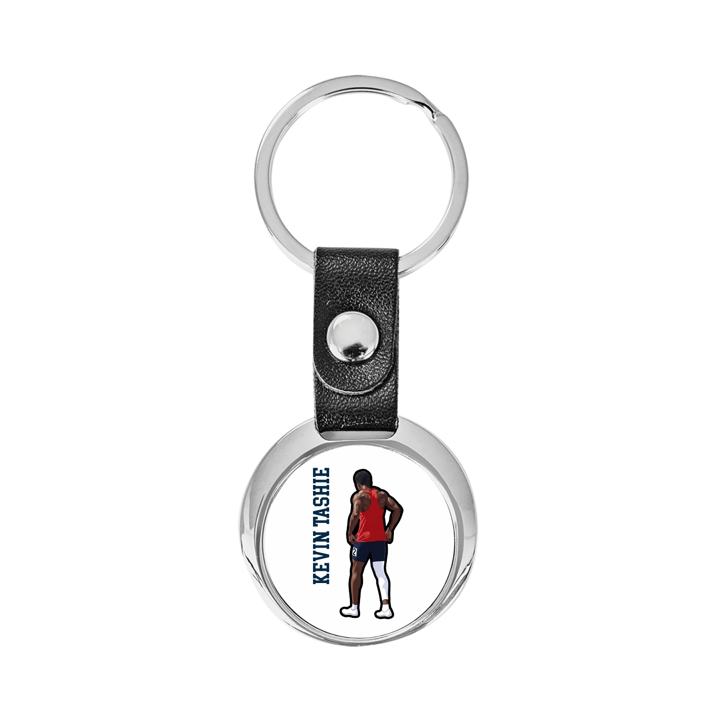 Key Chain — Name Vertical in Classic