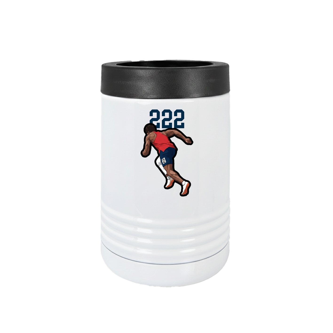 Beverage Holder — Number Top in White