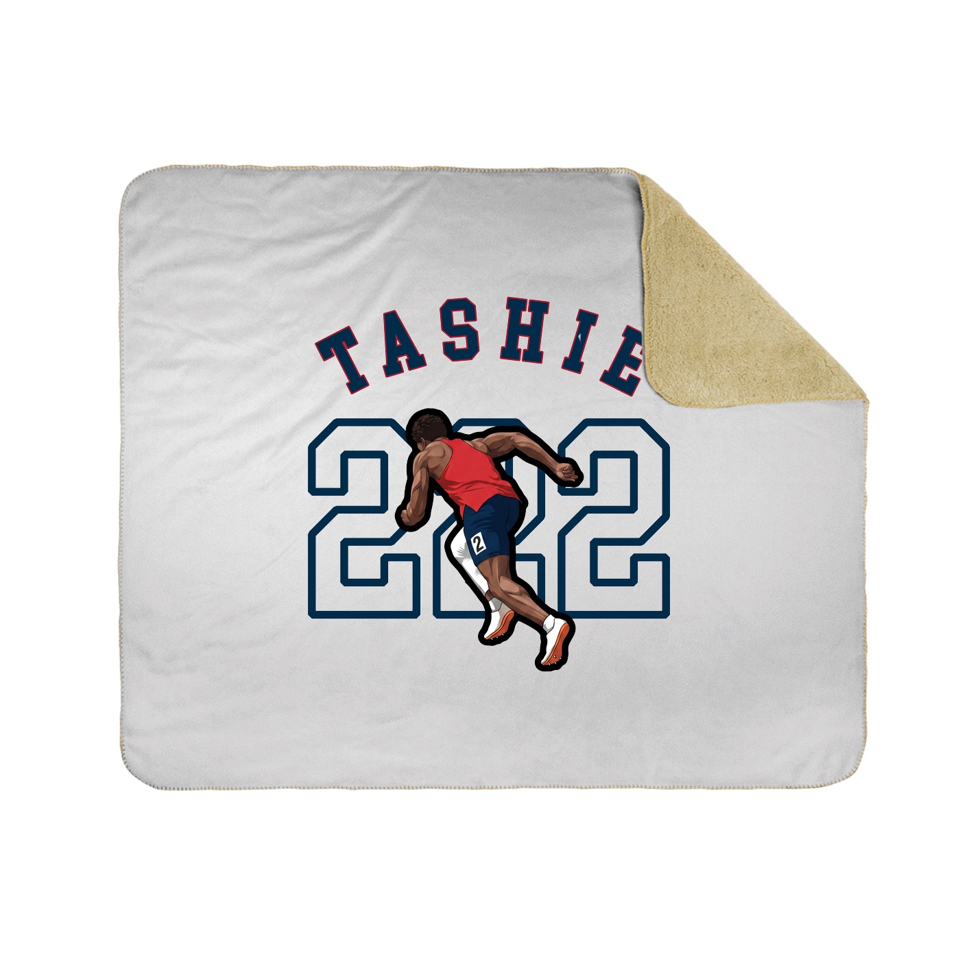 Throw Blanket — Shirsey Arch in White