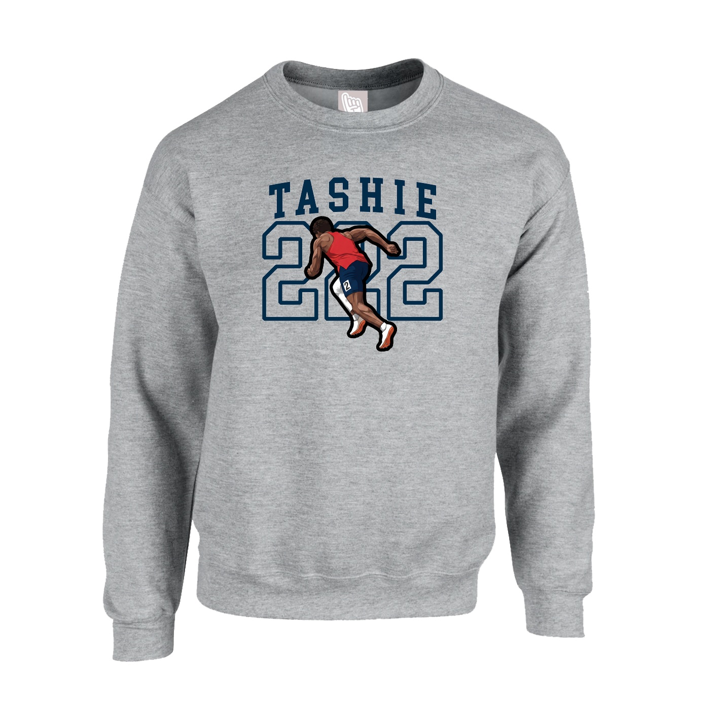 Fleece Crew — Shirsey in Grey
