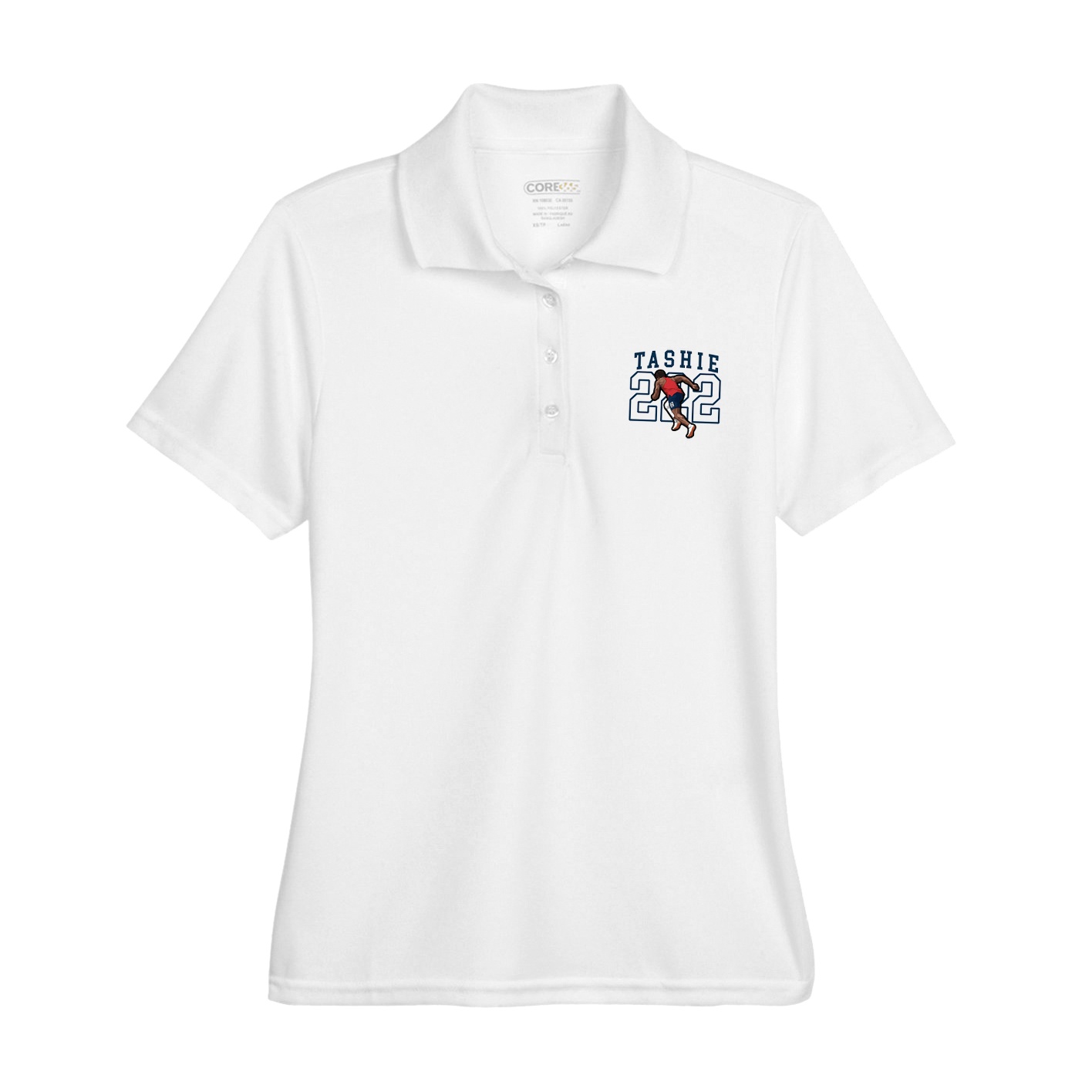 Womens Performance Polo — Shirsey in White