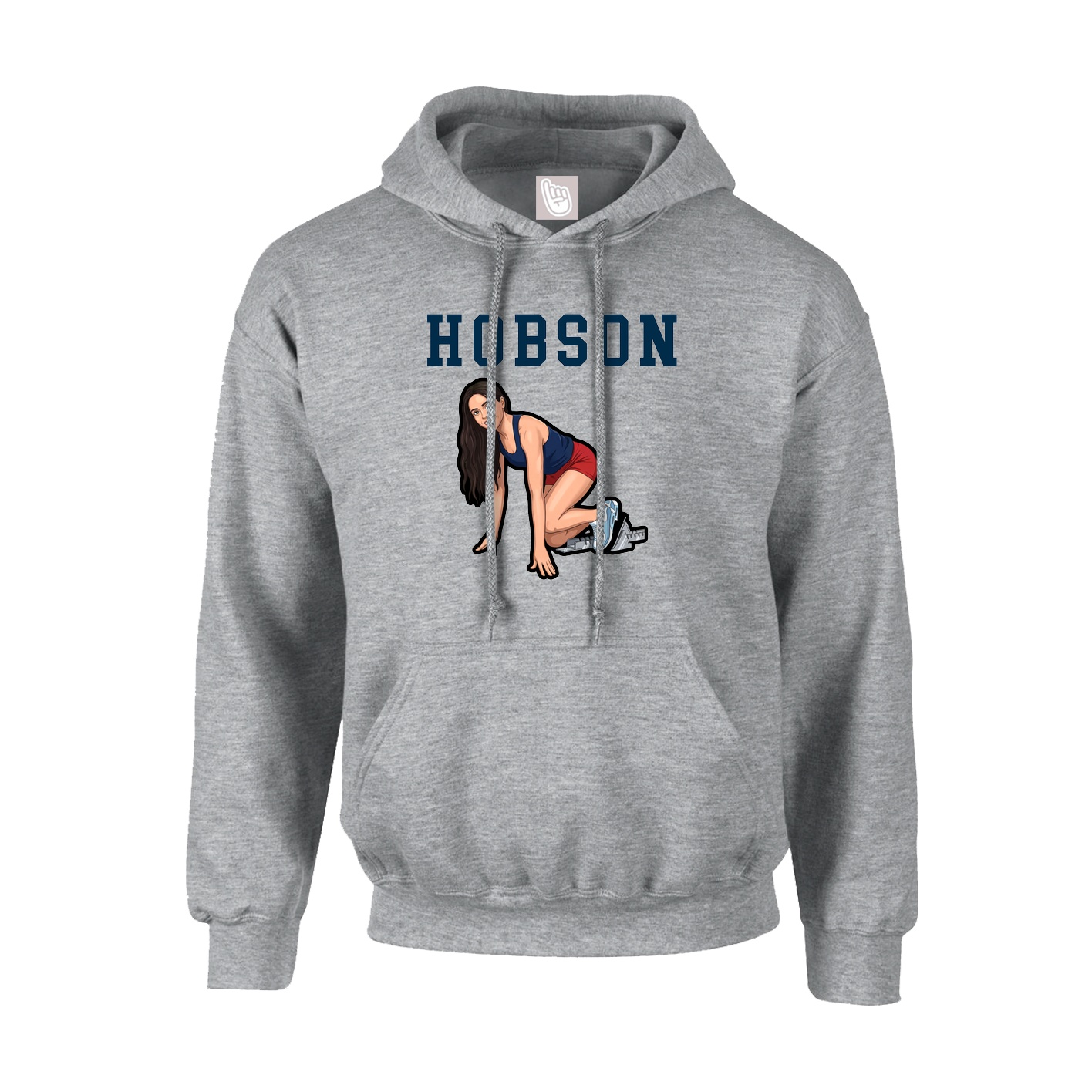 Hoodie — Shirsey in Grey
