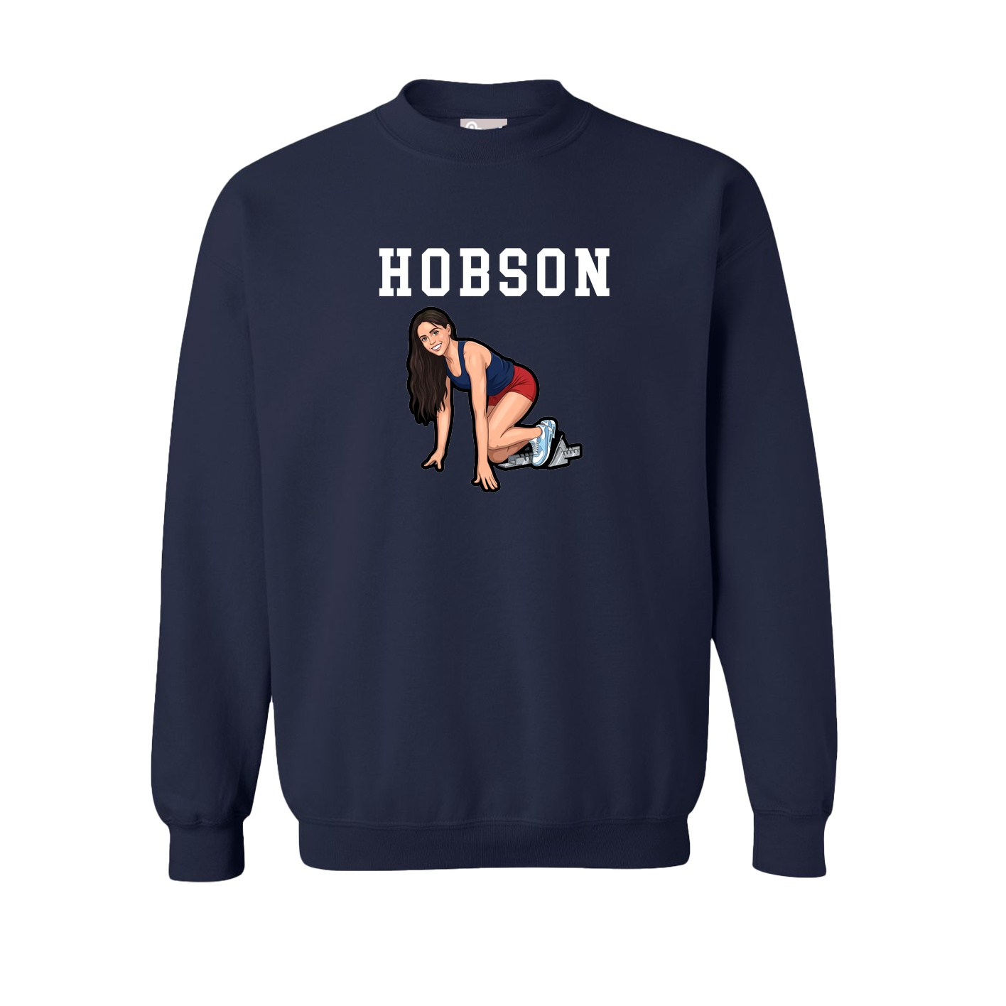 Fleece Crew — Shirsey in Navy