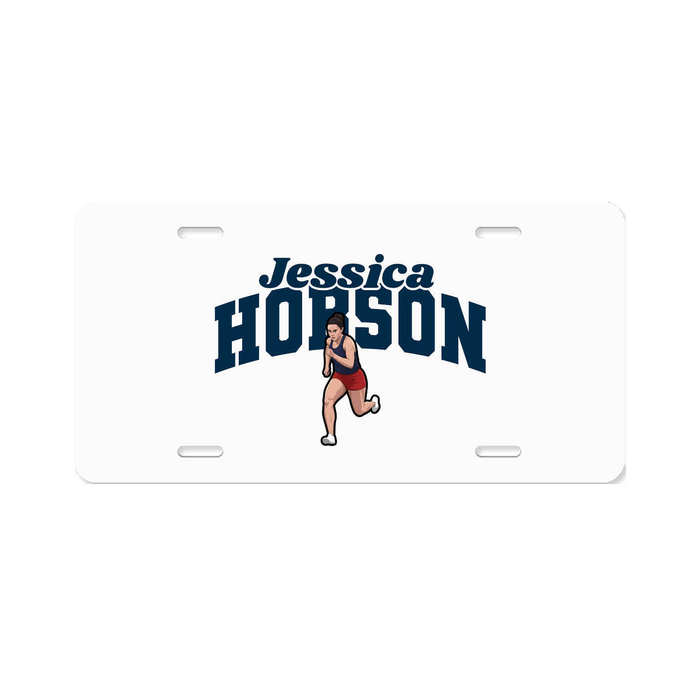License Plate — Signature Arch in Classic