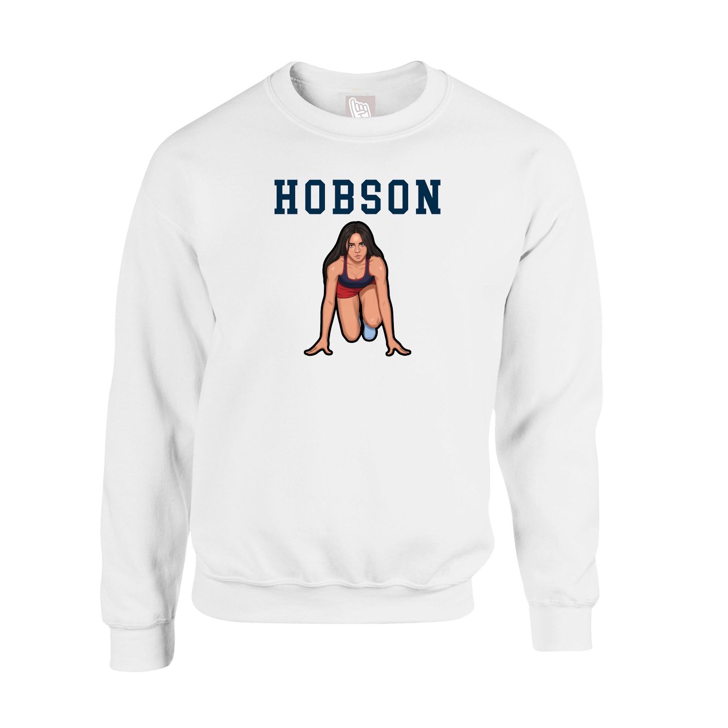 Fleece Crew — Shirsey in White